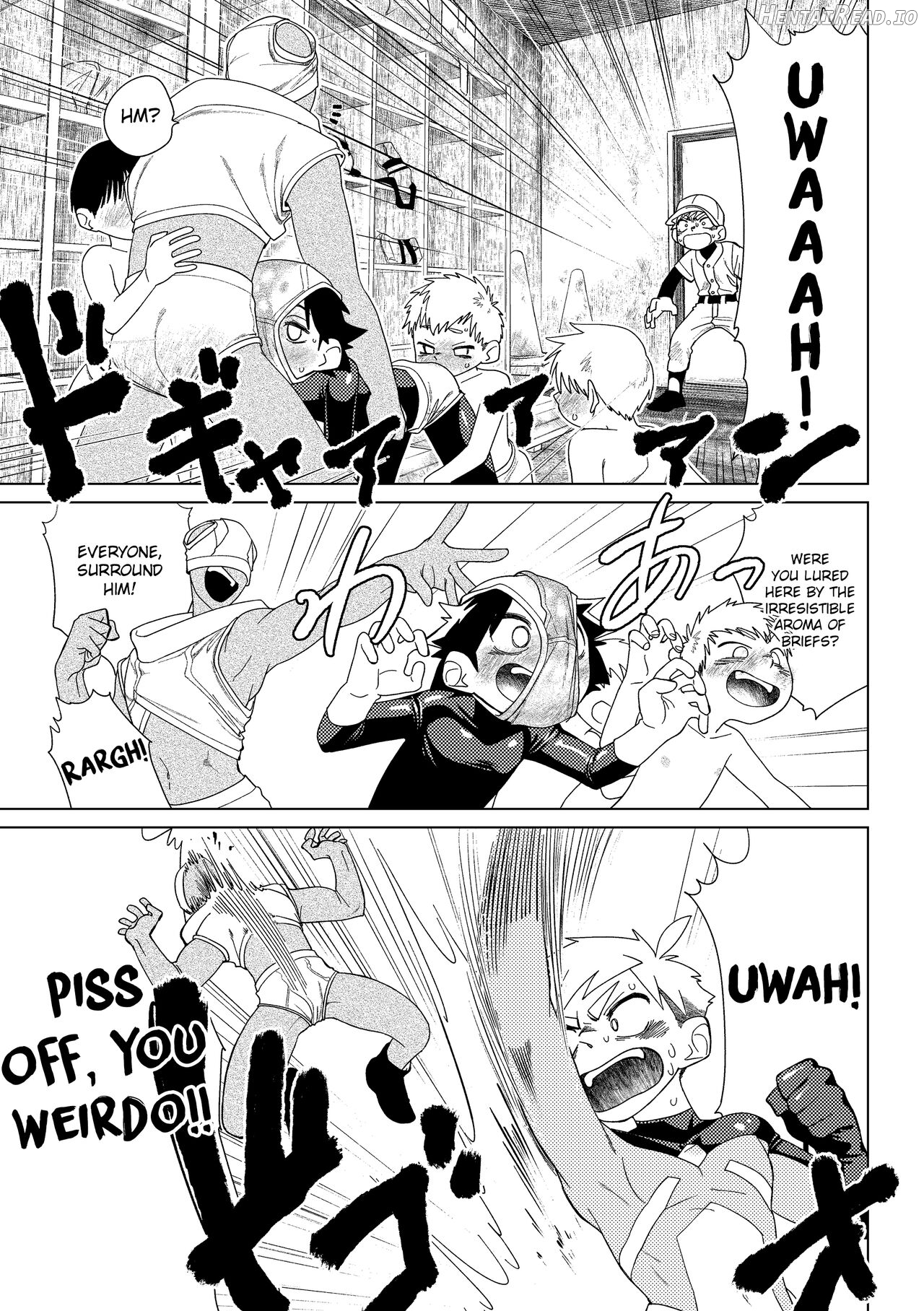 Red Ballet VS Brief Kaijin Chapter 1 - page 44