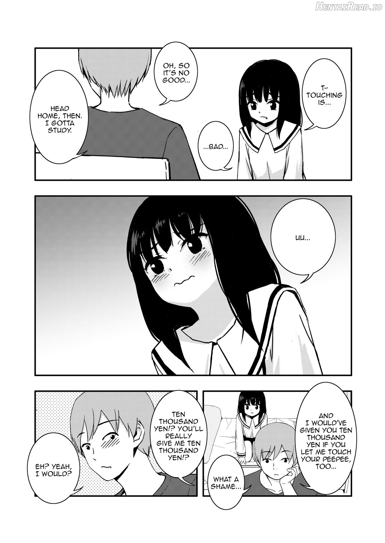 Otonari-san no Ko ni Ichiman Yen Agetara Iroiro Yarasetekureta Chapter 1 - page 14