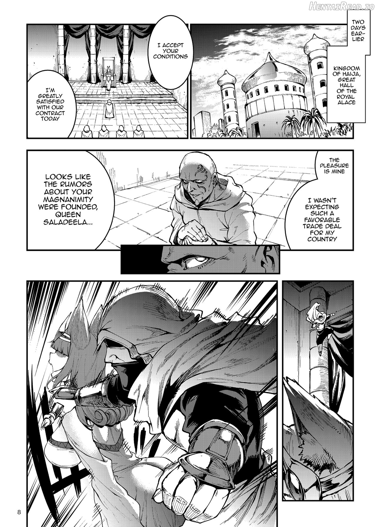 Futanari Kenbushi Jasim - Futanari Sword Dancer Jasim Part 3 Chapter 1 - page 6