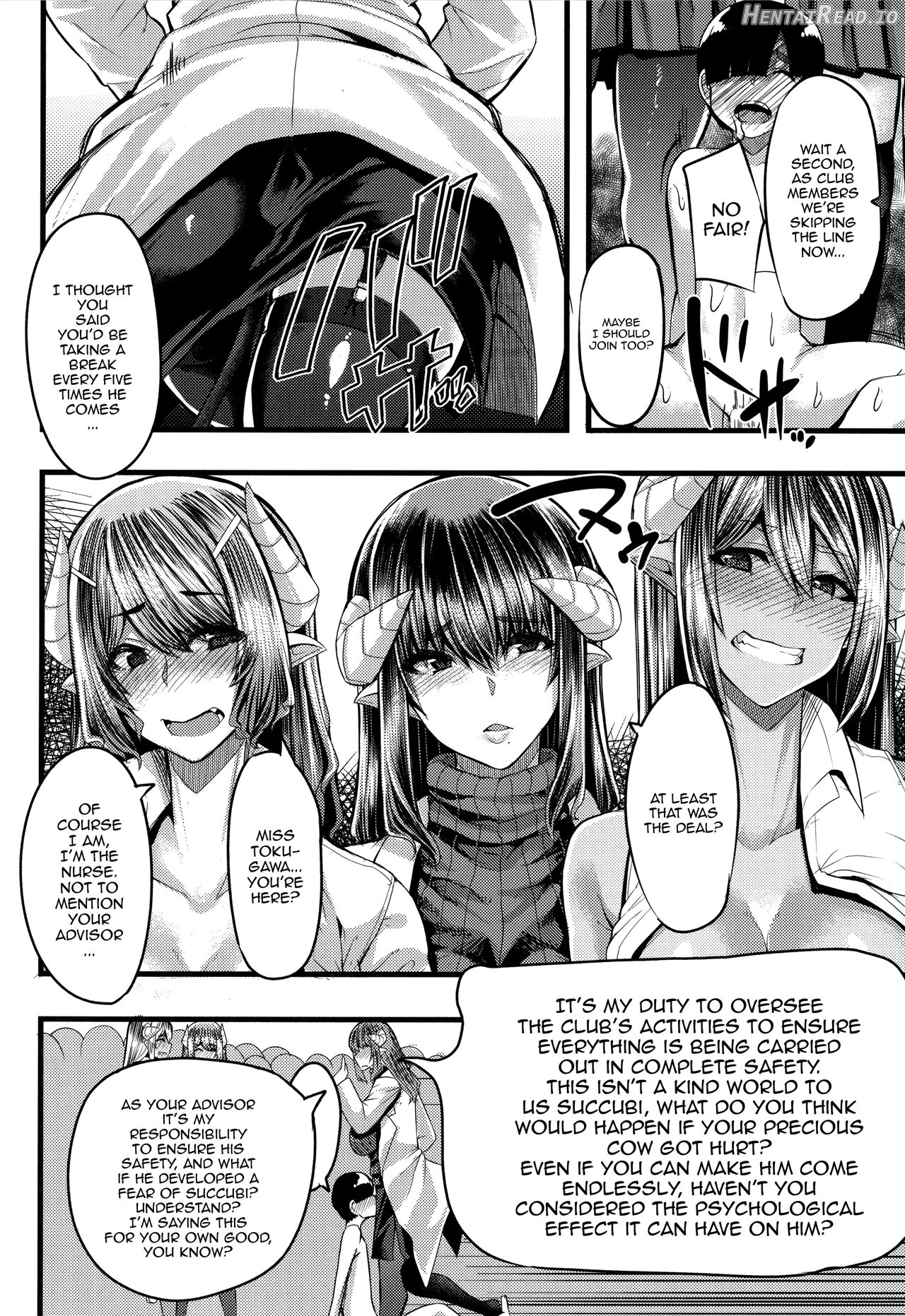 Succubus Semen Extraction Club Chapter 1 - page 68