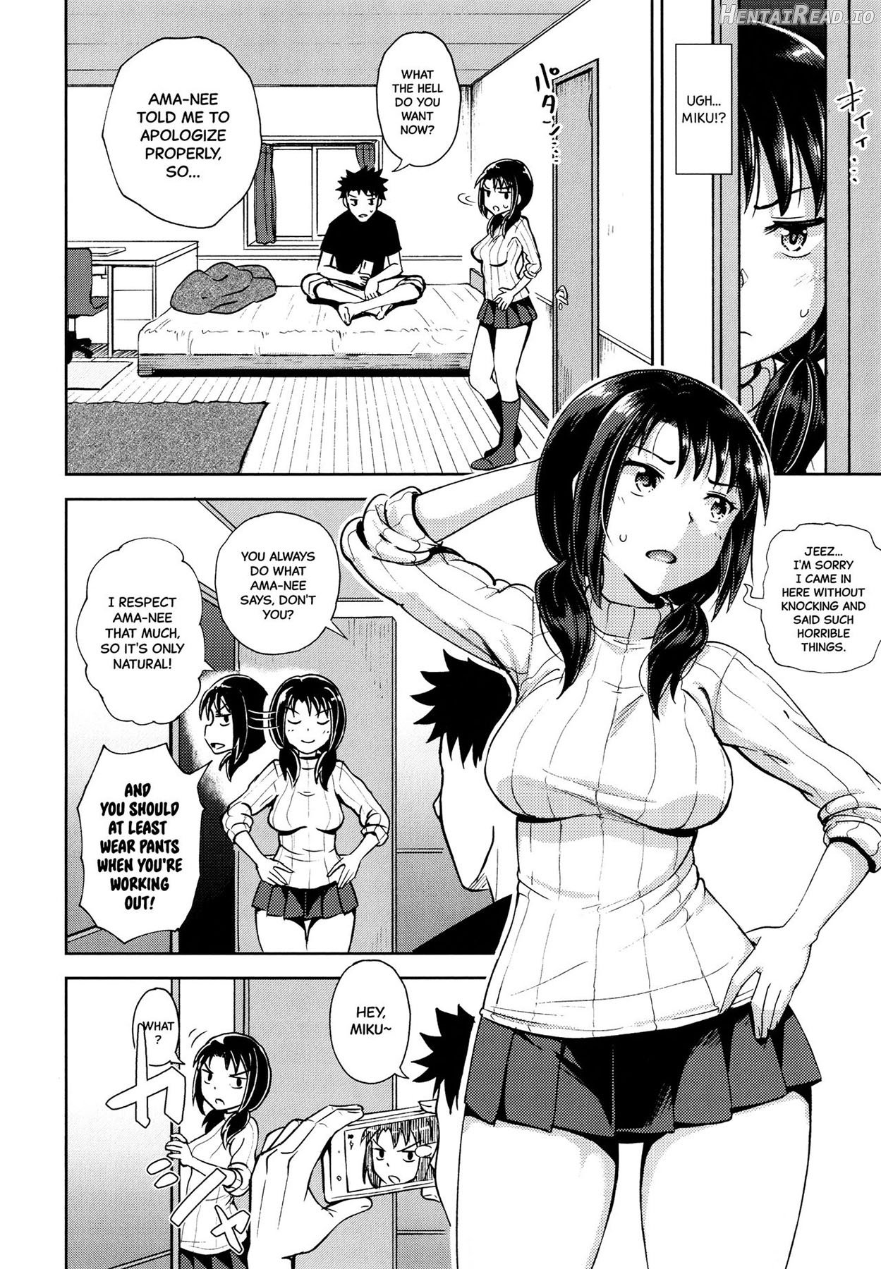 Yarashii Kibun ni Naru Appli Ane to Ore to Imouto to Chapter 1 - page 9