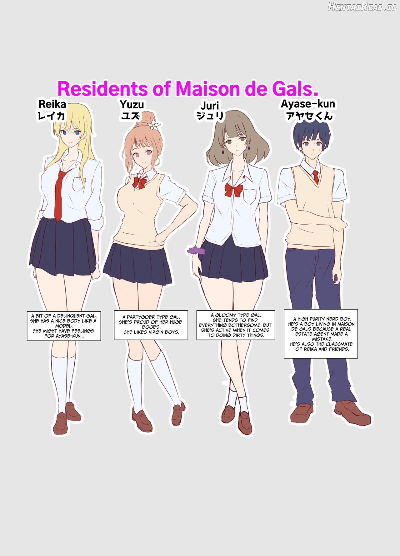 Maison de Gal ~The share-house which Ayase decided to stay at is filled with only GALS!?~ Chapter 1 - page 2