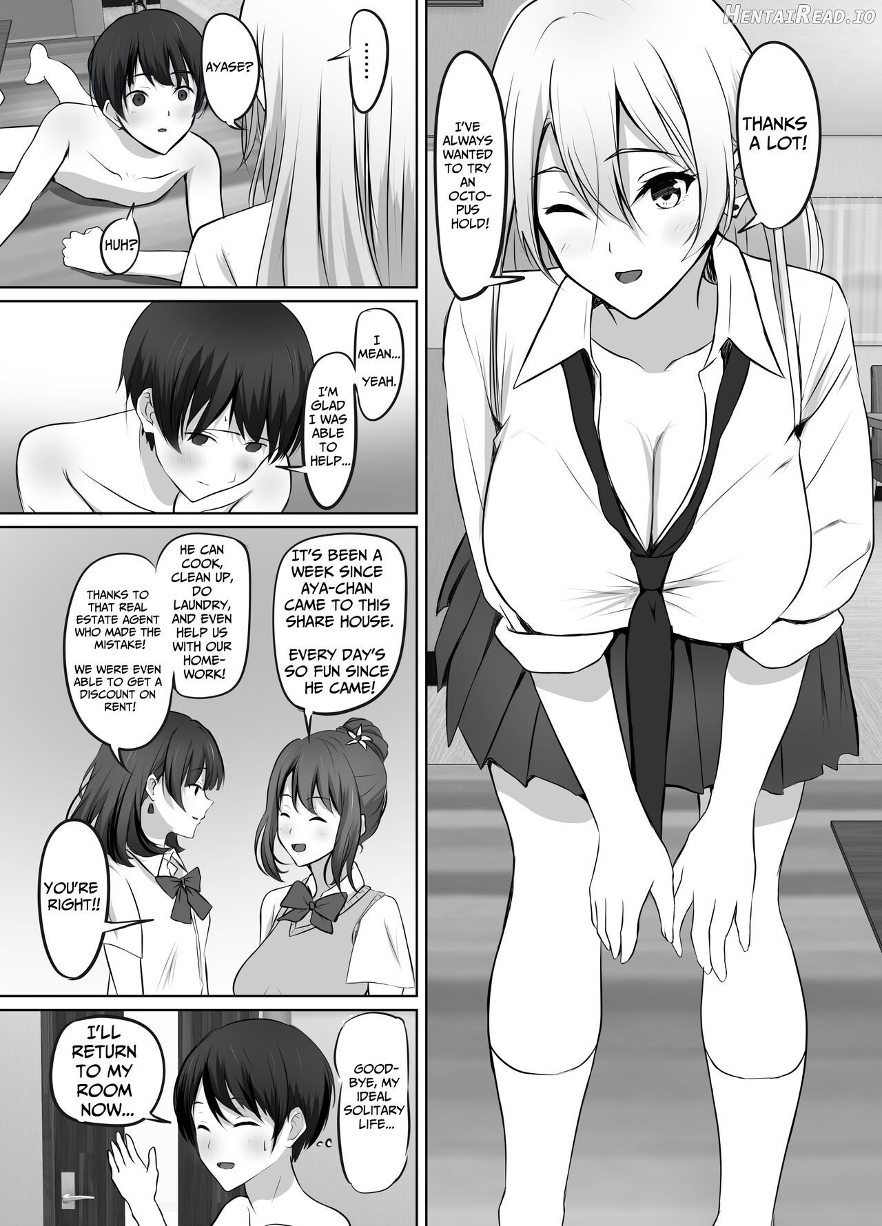 Maison de Gal ~The share-house which Ayase decided to stay at is filled with only GALS!?~ Chapter 1 - page 5