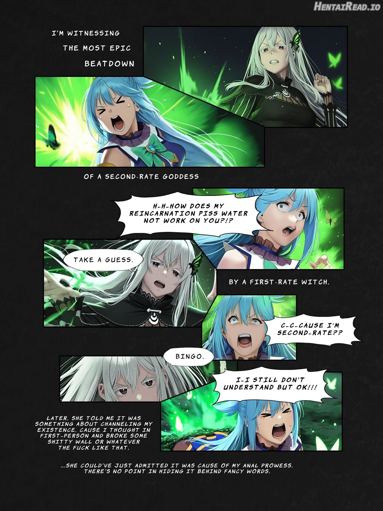 I Reincarnated Out of a Re:ZERO Isekai and Got Back at the Goddess Who Denied Me ANAL Chapter 1 - page 10