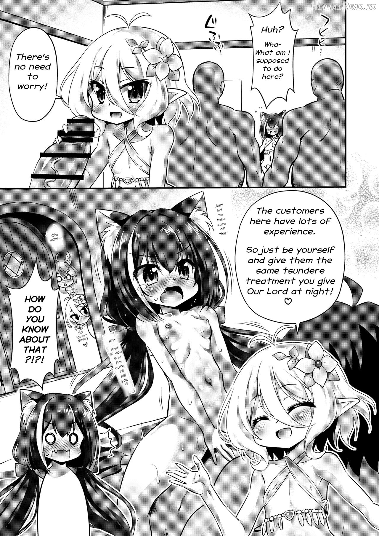 Kokkoro-chan and Kyaru-chan's Prostitution Diary Chapter 1 - page 6