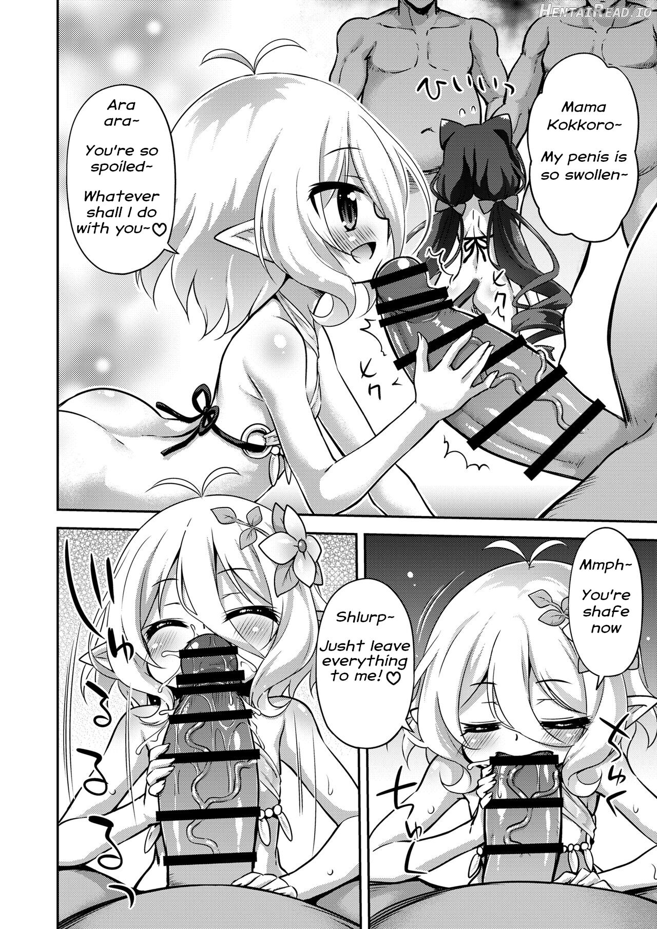 Kokkoro-chan and Kyaru-chan's Prostitution Diary Chapter 1 - page 7