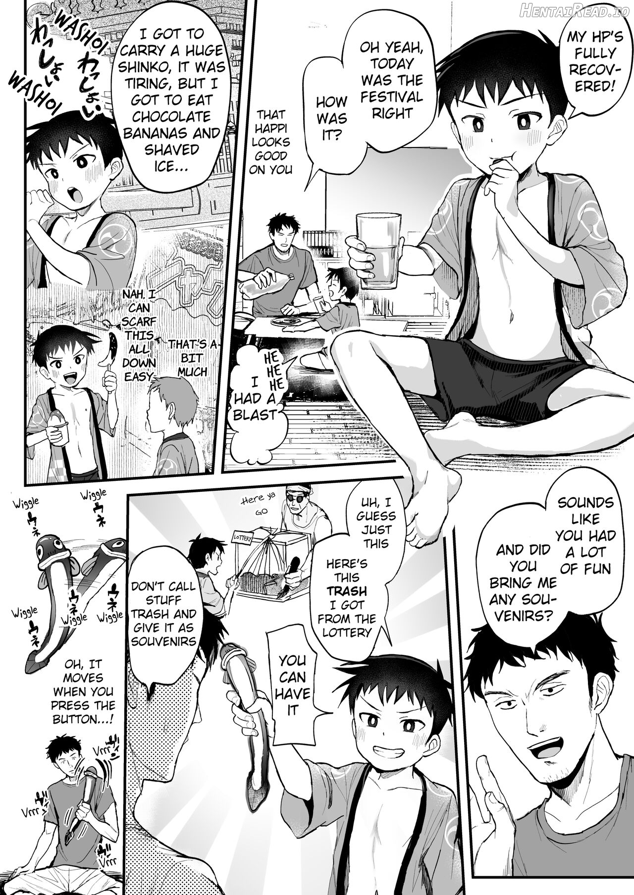 Festivals are all about xxx! ~Put on your Fundoshi and eat some Chocolate Bananas~ Chapter 1 - page 5