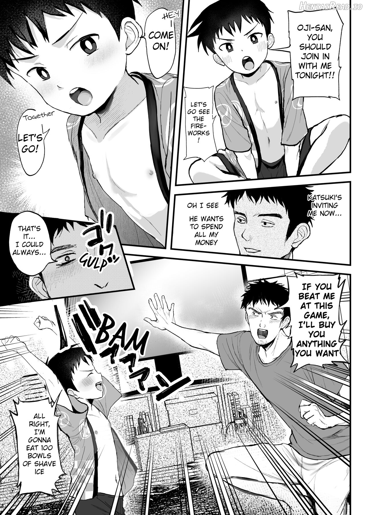 Festivals are all about xxx! ~Put on your Fundoshi and eat some Chocolate Bananas~ Chapter 1 - page 6