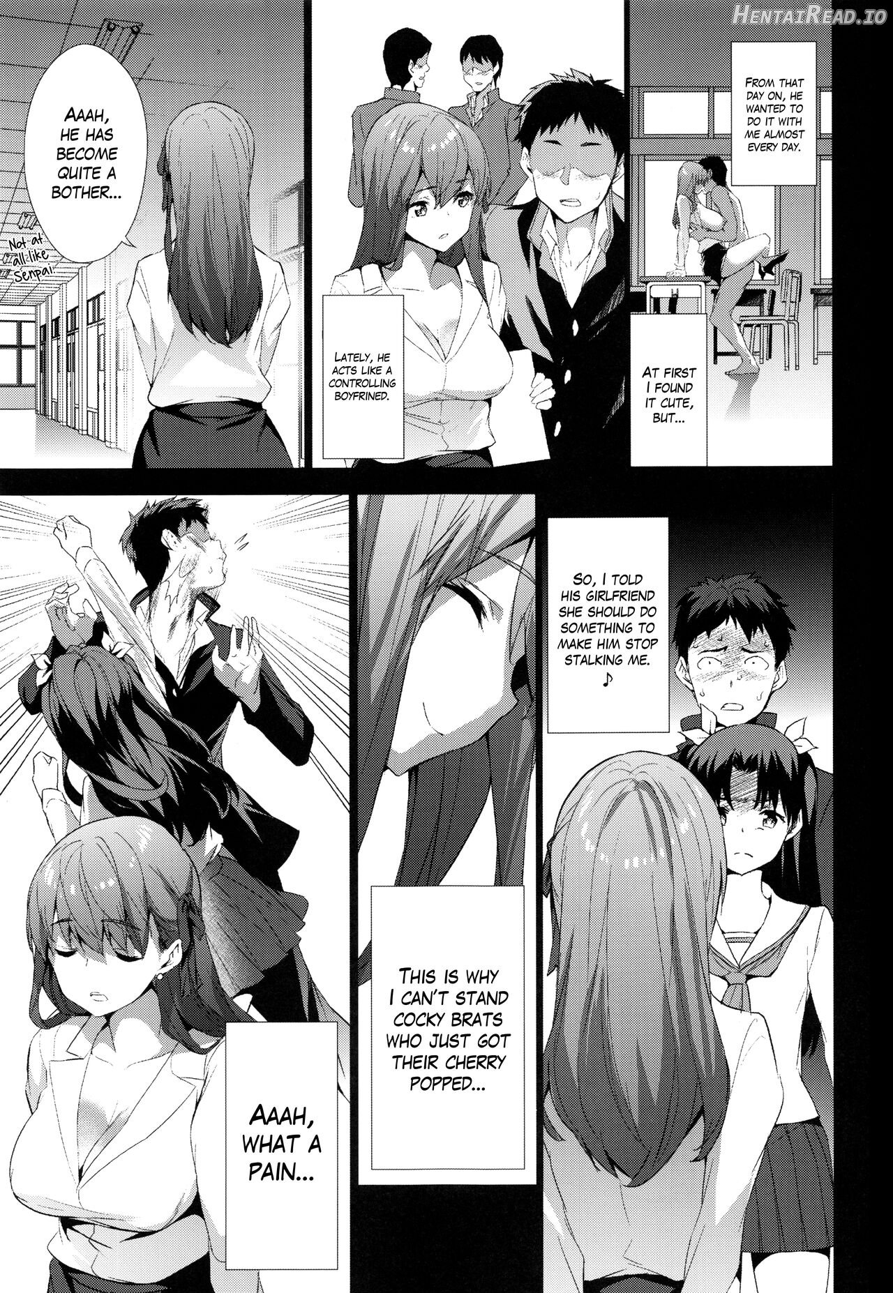 Sakura Sensei no A-ah Tsumannai na Chapter 1 - page 8