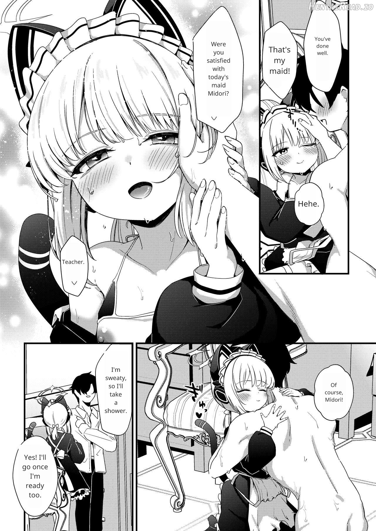 Iyashii Maid Midori ni Chinira Oshioki Hon Chapter 1 - page 19