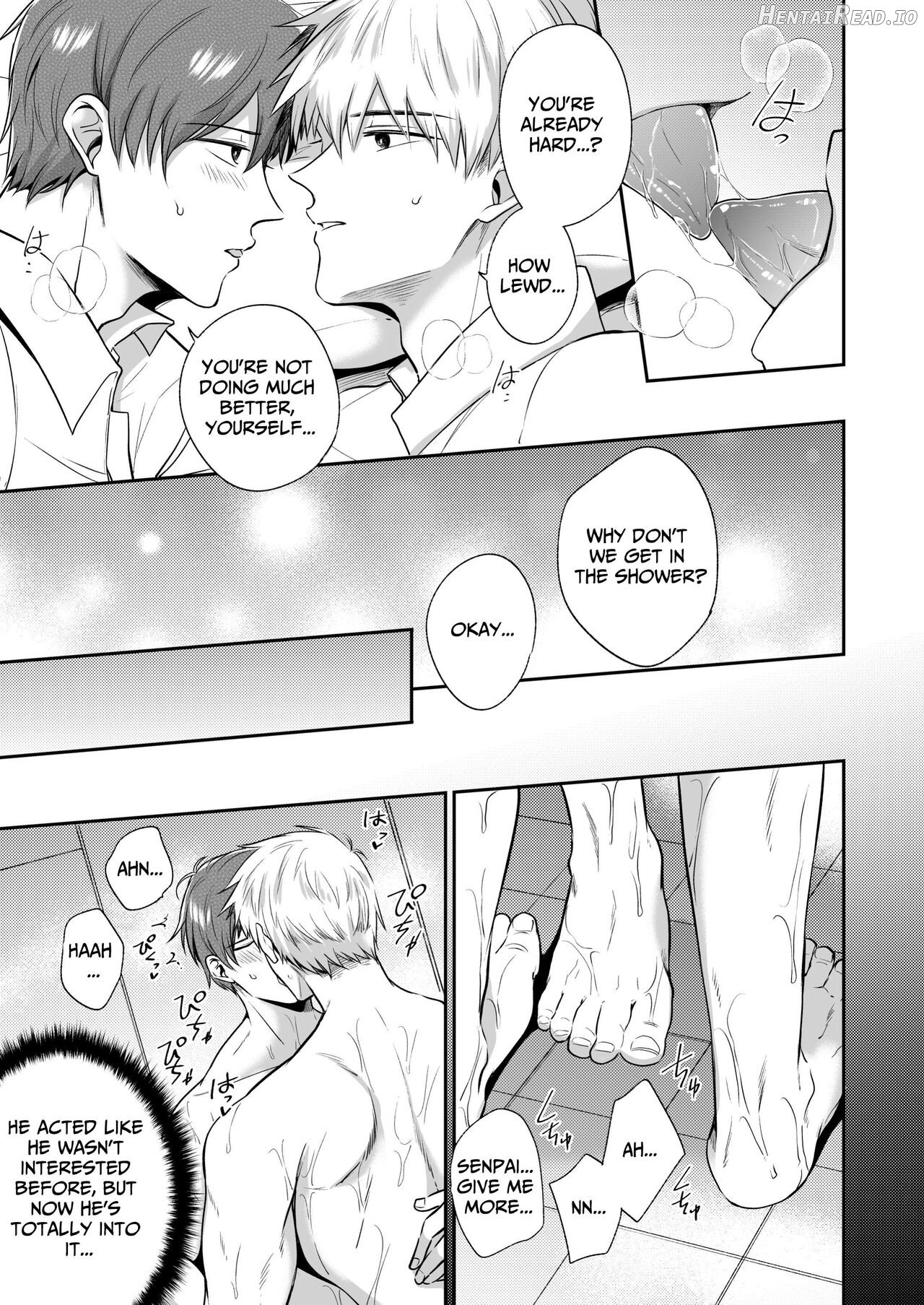 Office Worker's Love Hotel 3 Guys' Night EROS ~Senpai, can we do it Raw~ Chapter 1 - page 14