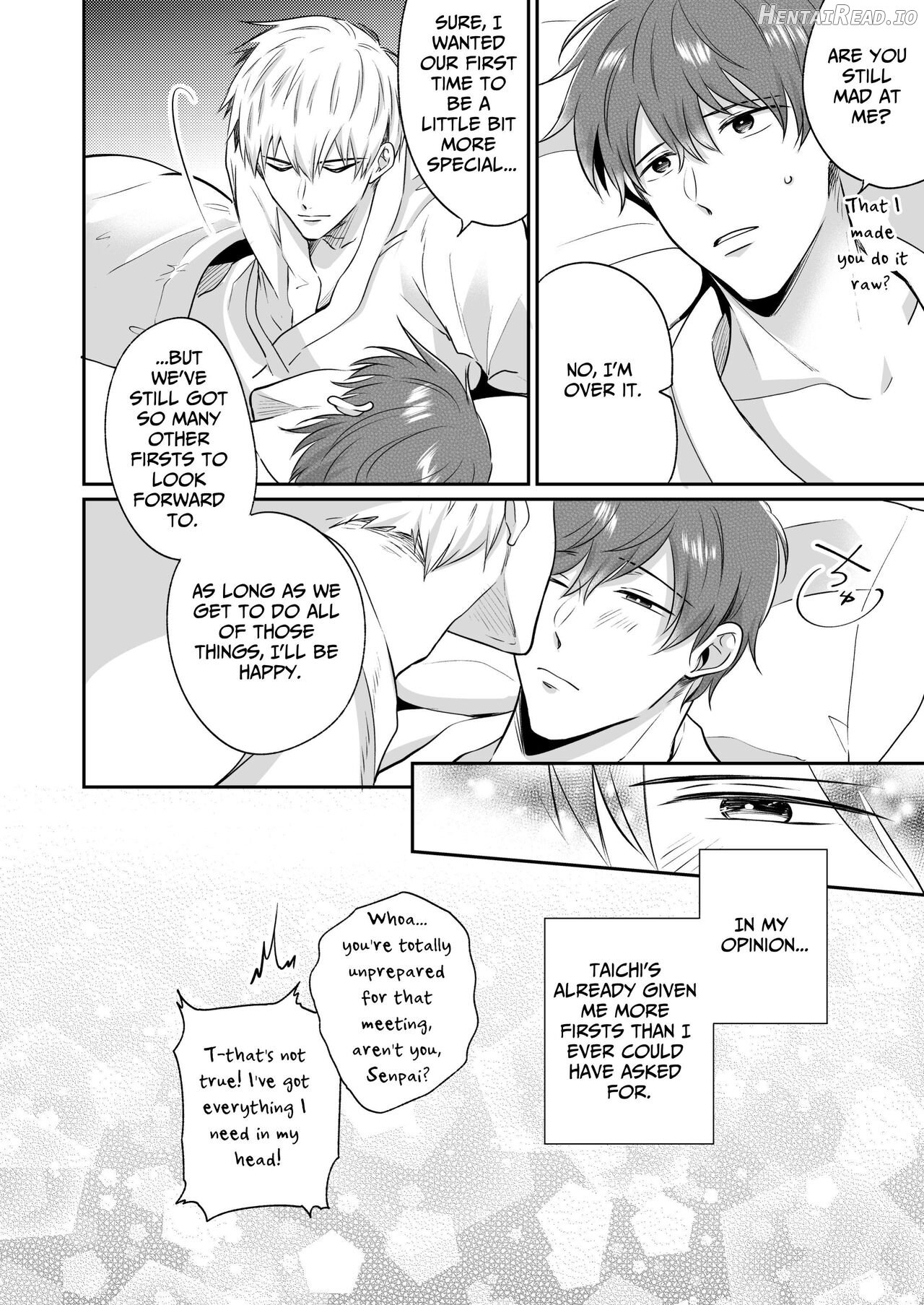 Office Worker's Love Hotel 3 Guys' Night EROS ~Senpai, can we do it Raw~ Chapter 1 - page 41