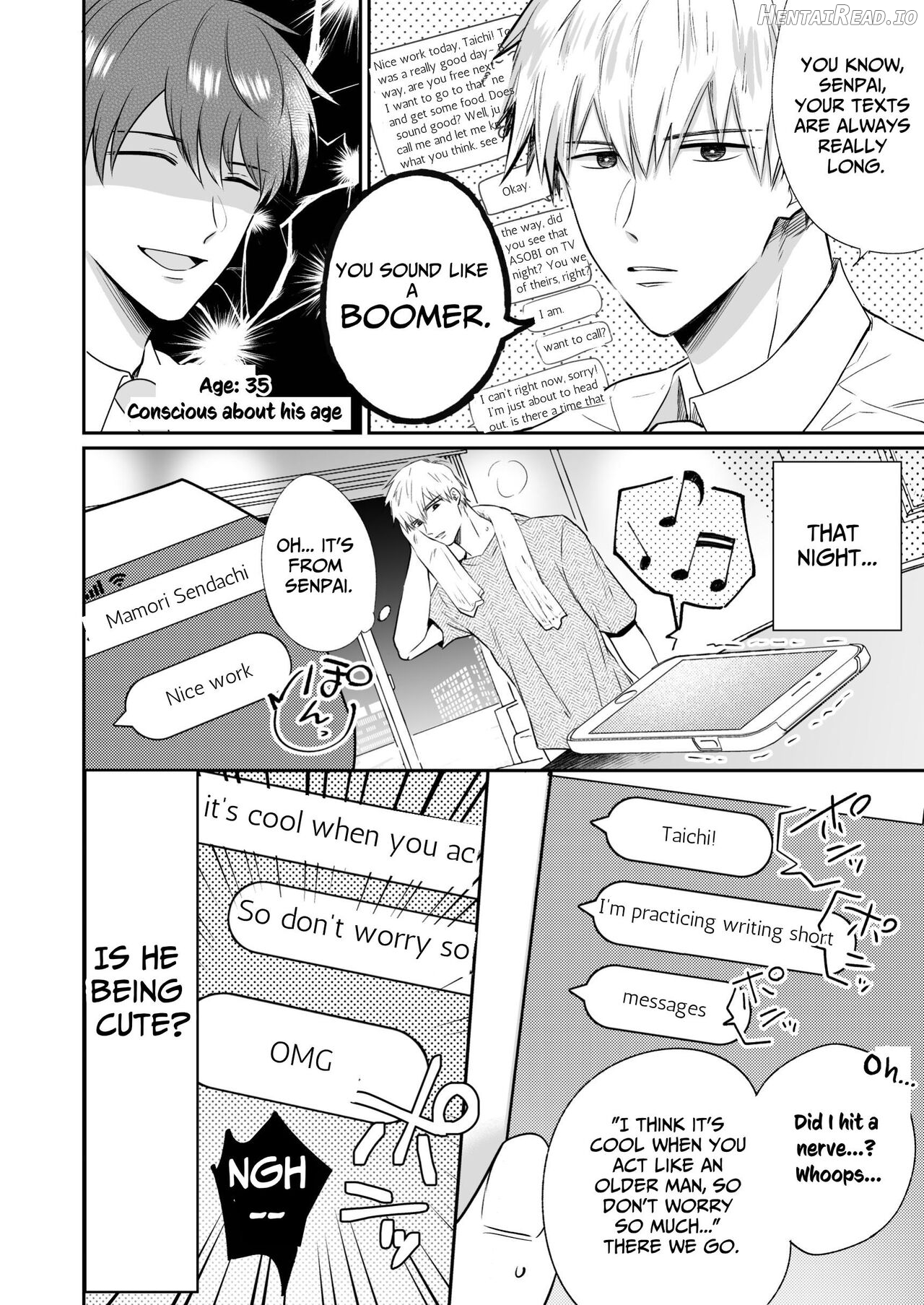 Office Worker's Love Hotel 4 Guys' Night ~Lovers~ Chapter 1 - page 13