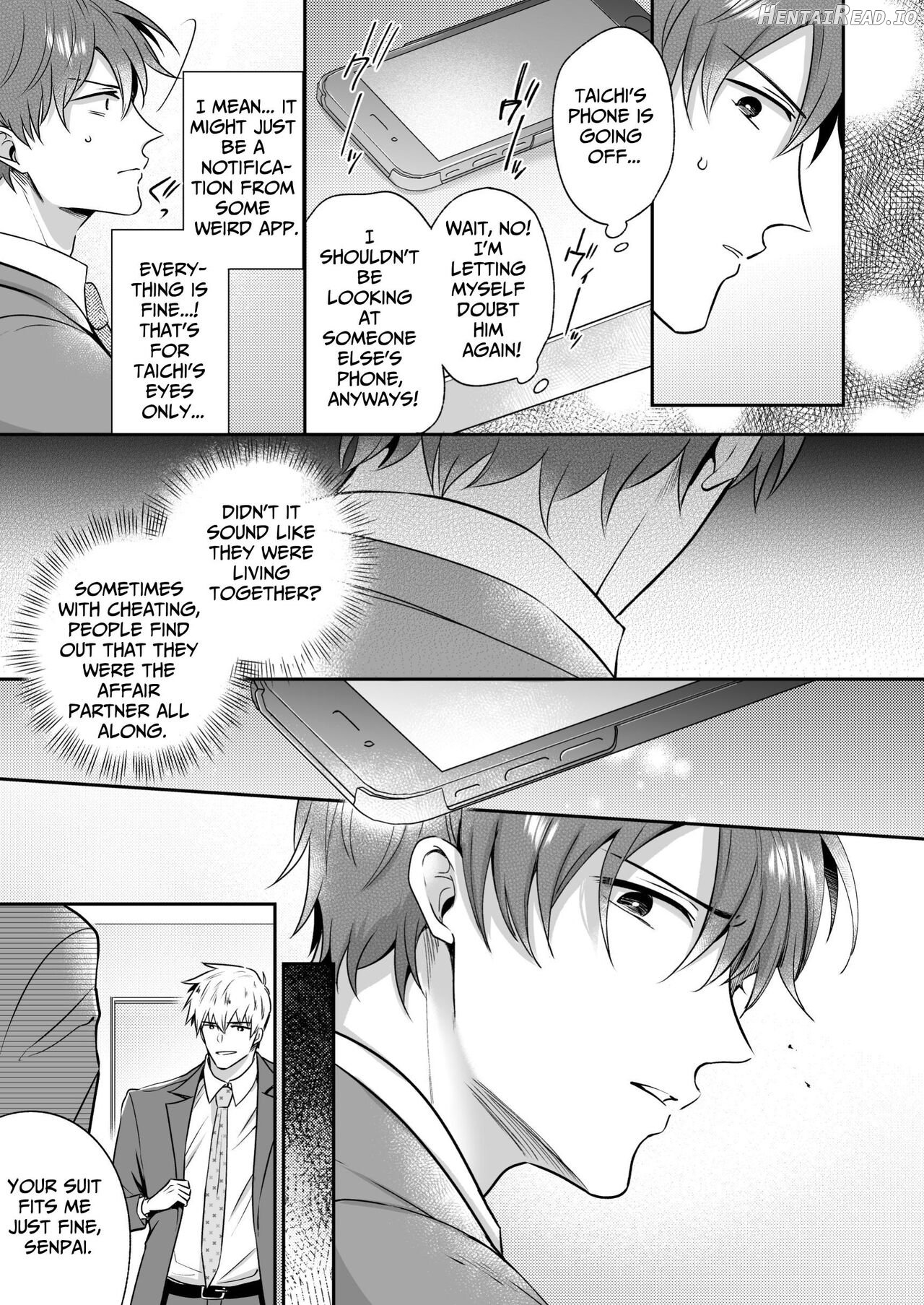 Office Worker's Love Hotel 4 Guys' Night ~Lovers~ Chapter 1 - page 42