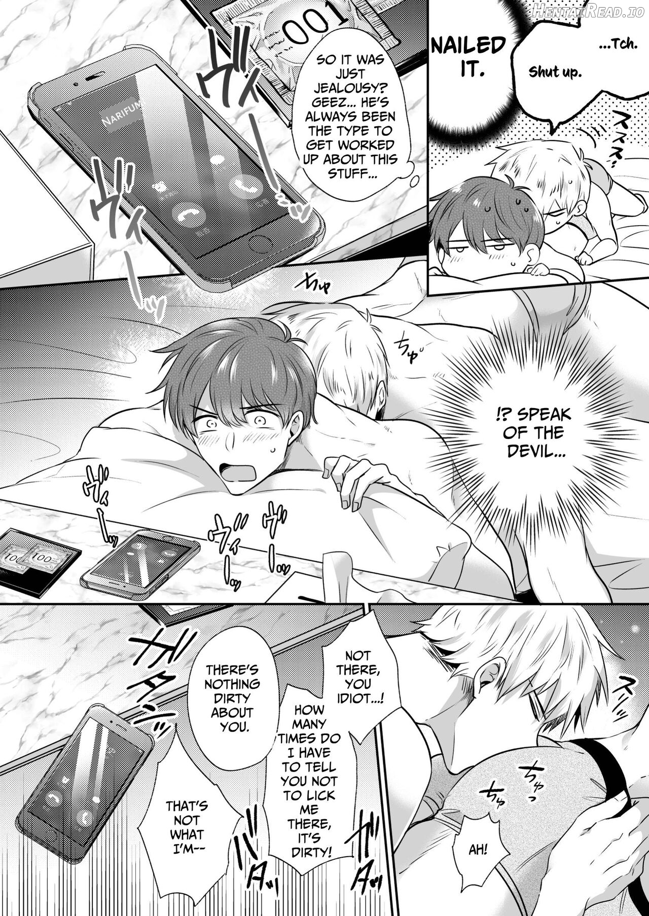 Office Worker's Love Hotel 5 Guys' Night EROS ~XL Kouhai Wants to Tease His Senpai~ Chapter 1 - page 15