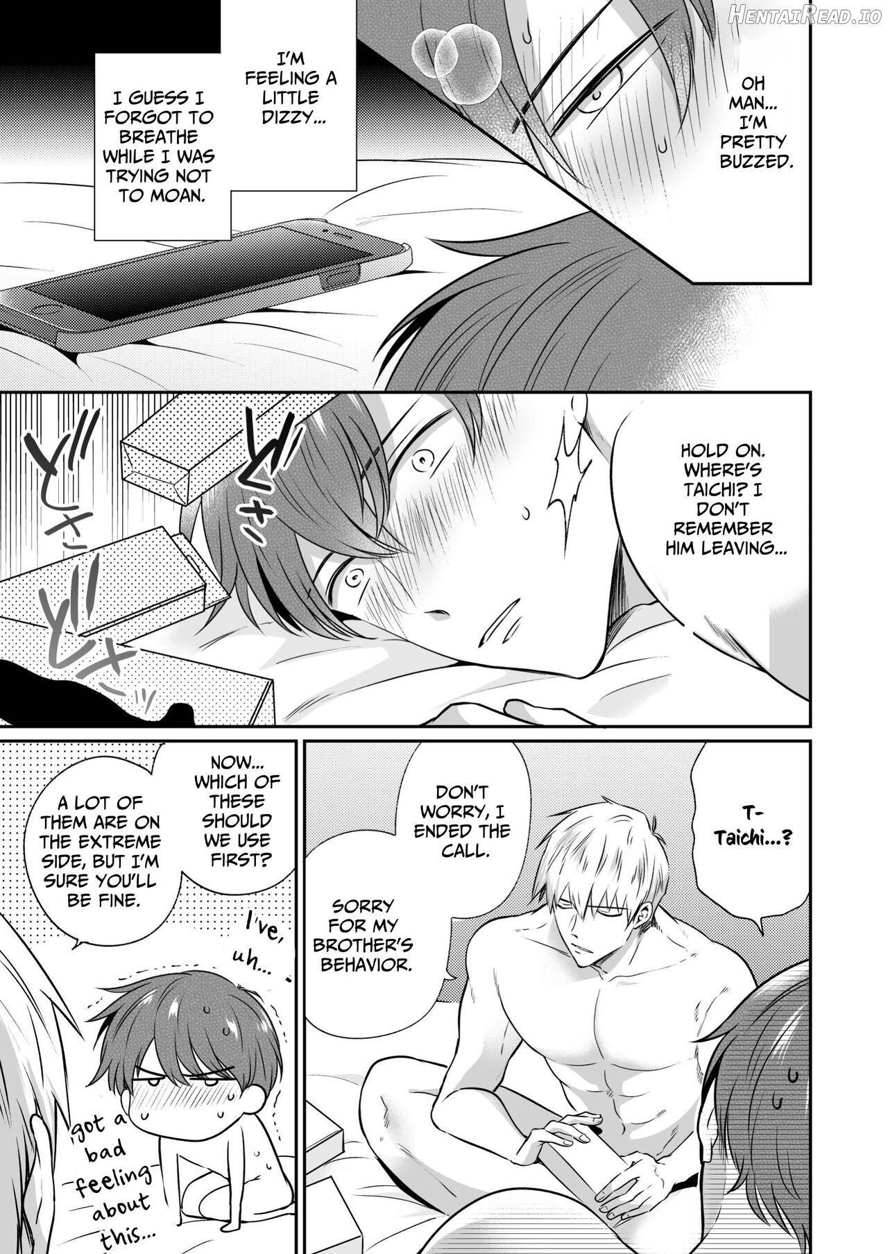 Office Worker's Love Hotel 5 Guys' Night EROS ~XL Kouhai Wants to Tease His Senpai~ Chapter 1 - page 26