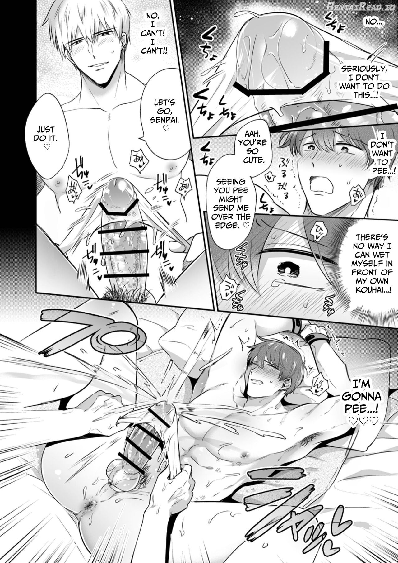 Office Worker's Love Hotel 5 Guys' Night EROS ~XL Kouhai Wants to Tease His Senpai~ Chapter 1 - page 31