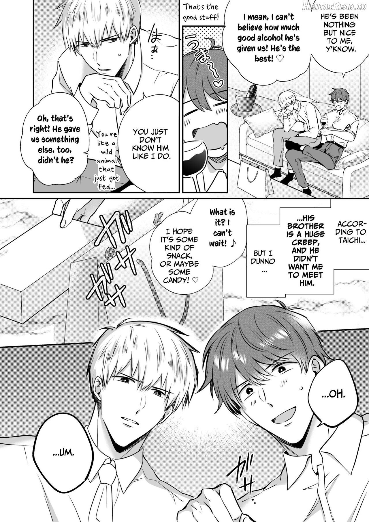 Office Worker's Love Hotel 5 Guys' Night EROS ~XL Kouhai Wants to Tease His Senpai~ Chapter 1 - page 7