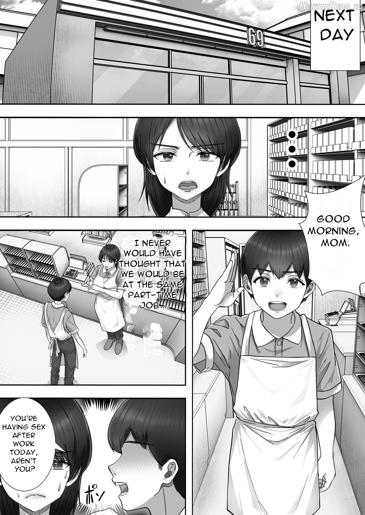 DeliHeal Kaa-chan 2 ~Daisuki na Kaa-chan to Beit Saki de Yarimakuru Hanashi~ A story about having sex with my favorite Kaa-chan at her part-time job ~ Chapter 1 - page 10