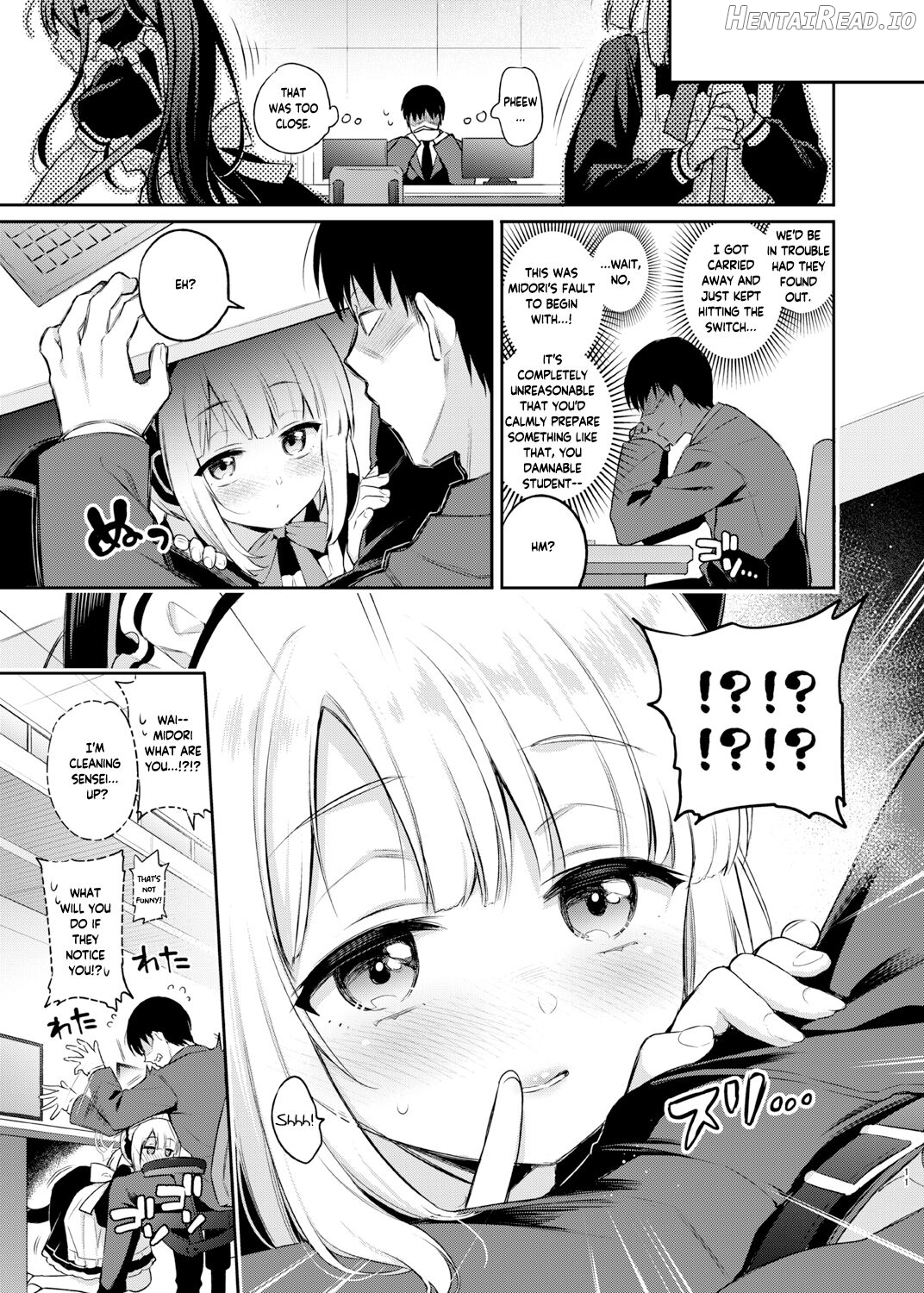 Sensei, Minna ni wa Naisho Desu yo? Chapter 1 - page 11