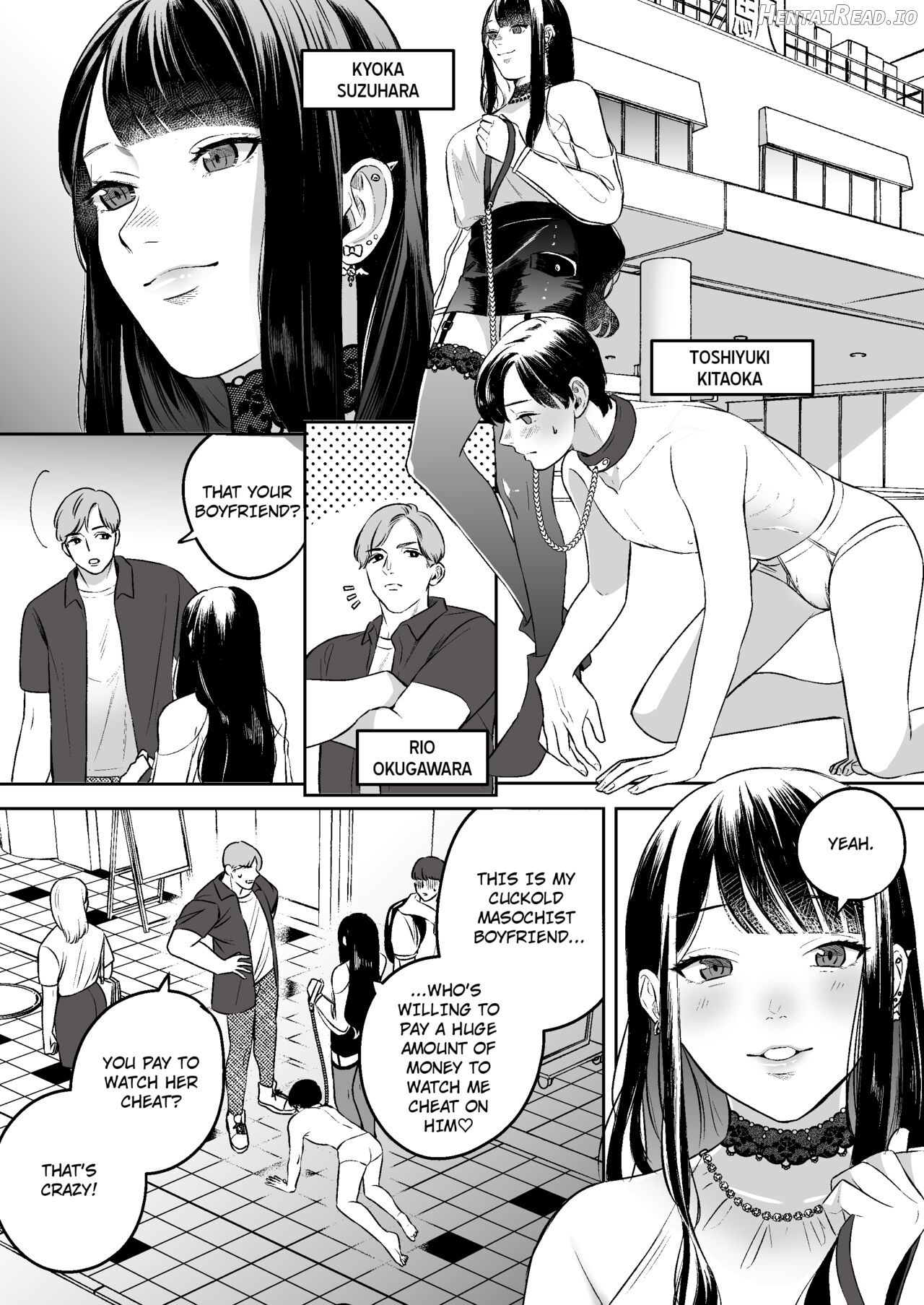 The Cuckold Masochistic Boyfriend who Begged to be Cheated On Chapter 1 - page 3