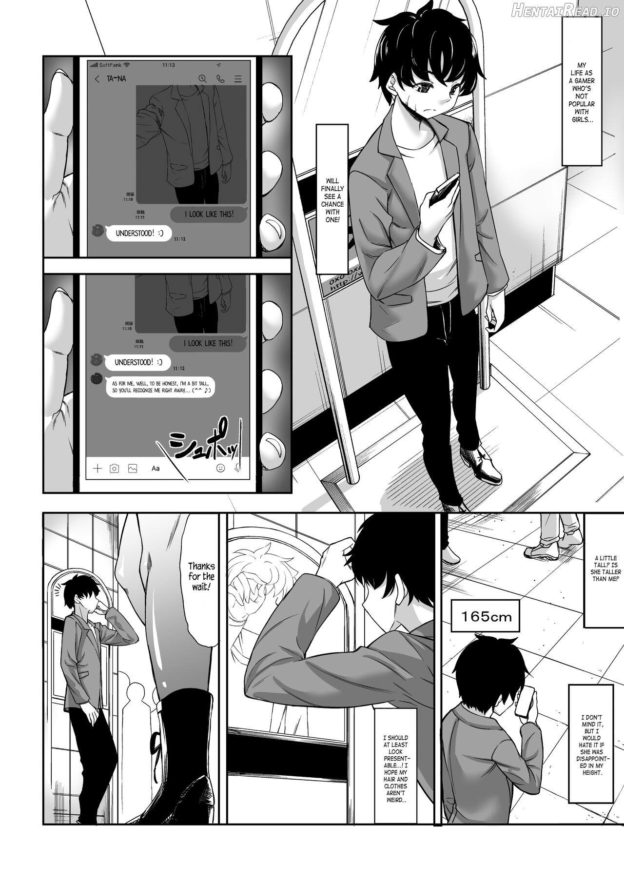 211cm no Jirai-kei Joshi ni Nerawarete Mou Nigerarenai Chapter 1 - page 3