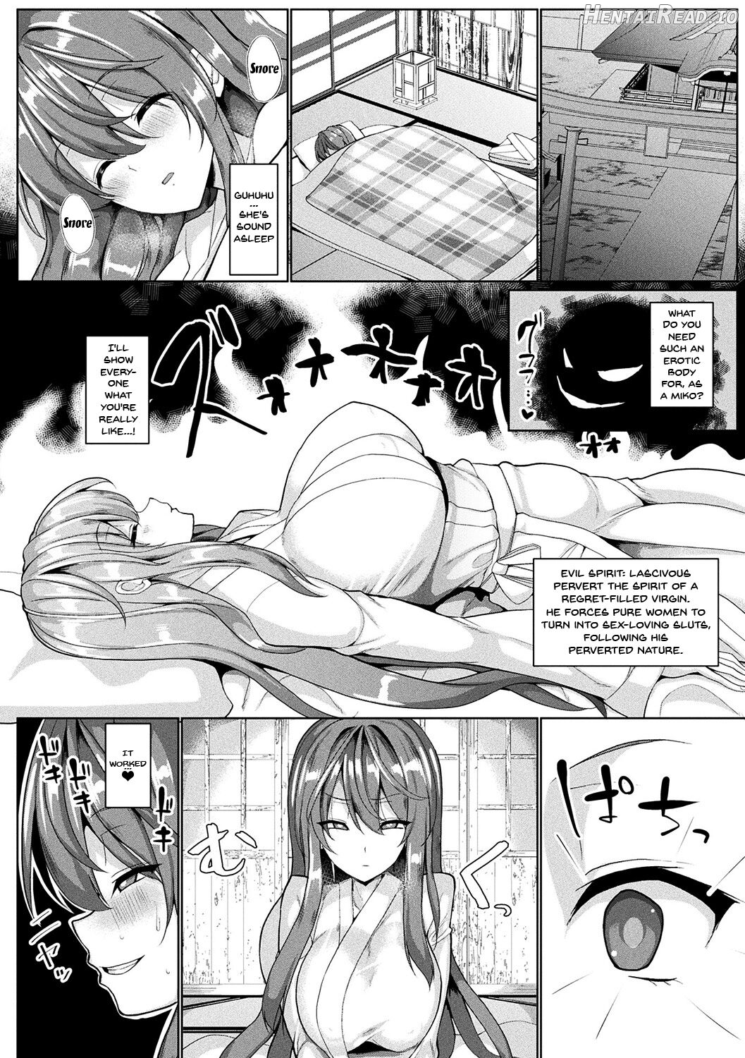 Seisona Miko ni Toritsukeba Ogehinkaika no Oto ga Suru Chapter 1 - page 4