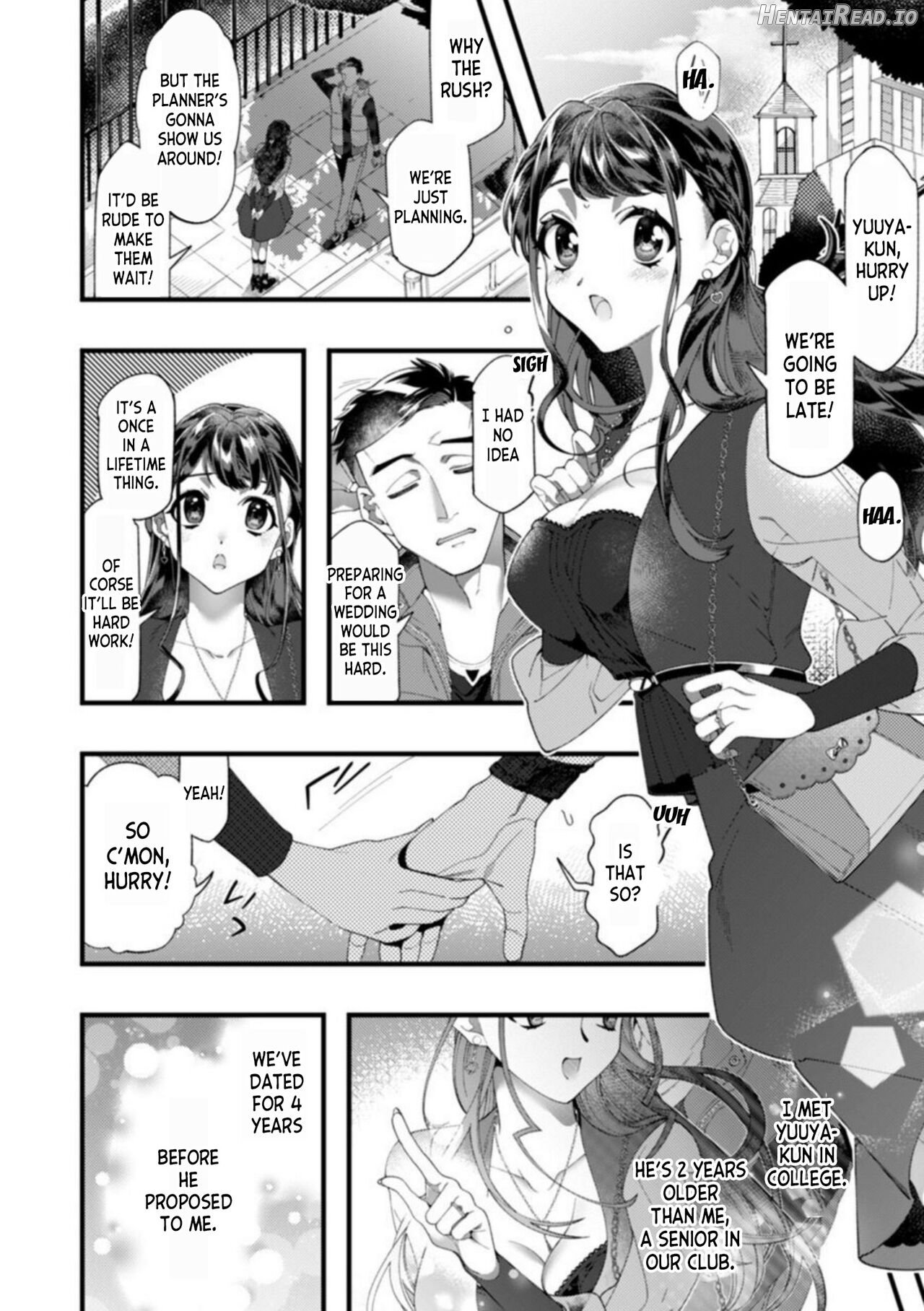 Dame, Sore Ijou Fukaku Irenaide! Kekkon Shikijou de Otto no Yuujin to Fudoui SEX 1 Chapter 1 - page 2