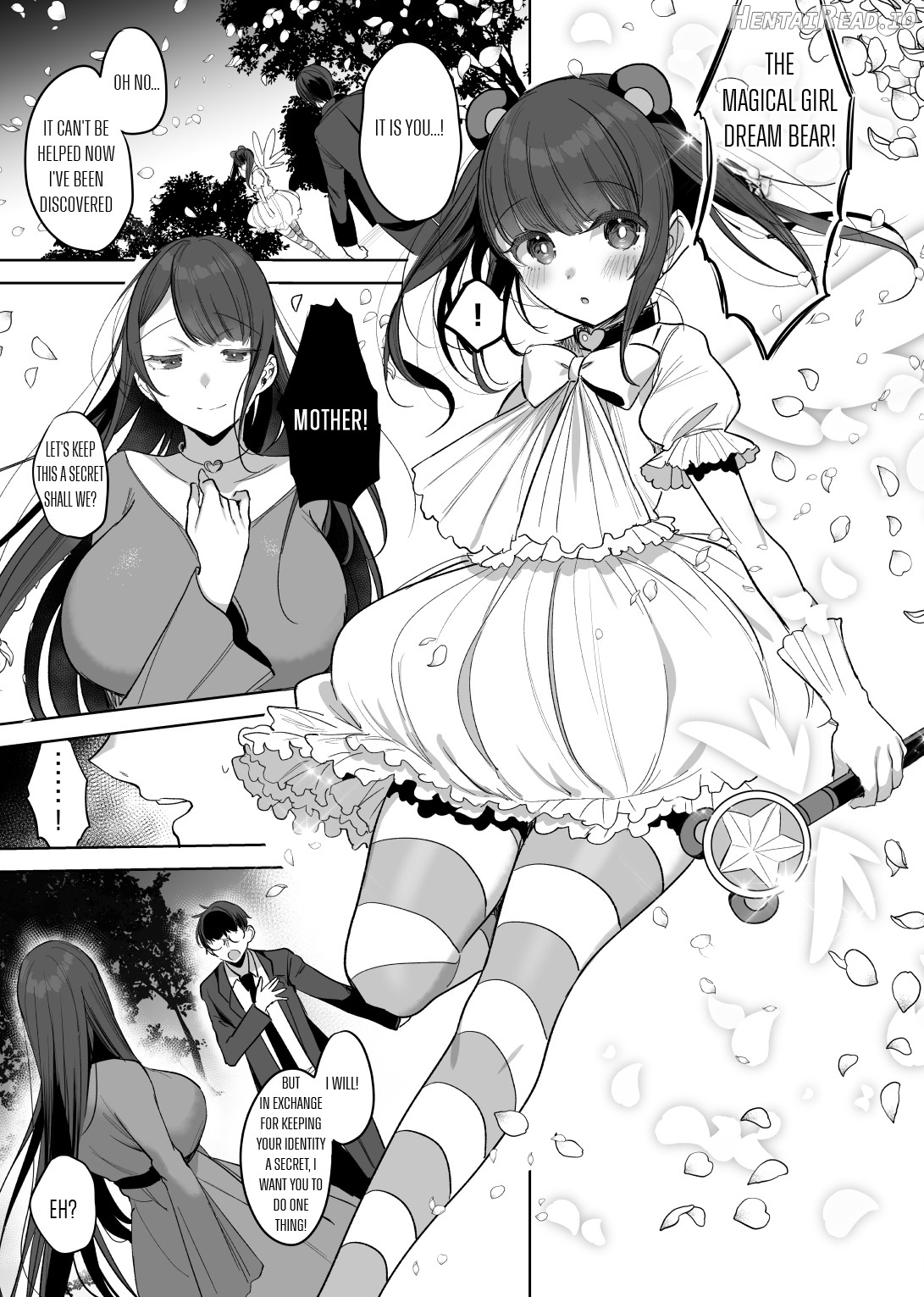 Hahaoya Mahou Shoujo Loli-ka NTR Manga Chapter 1 - page 1