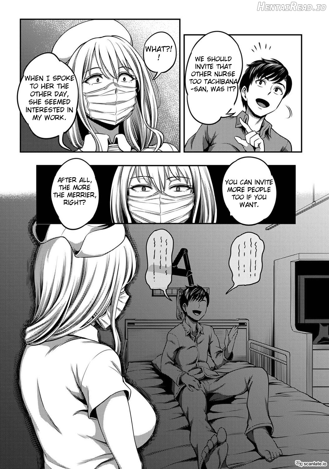 Kameyama Shiruko] Sakusei Byoutou ~Seikaku Saiaku no Nurse shika Inai Byouin de Shasei Kanri Seikatsu Chapter 1 - page 204