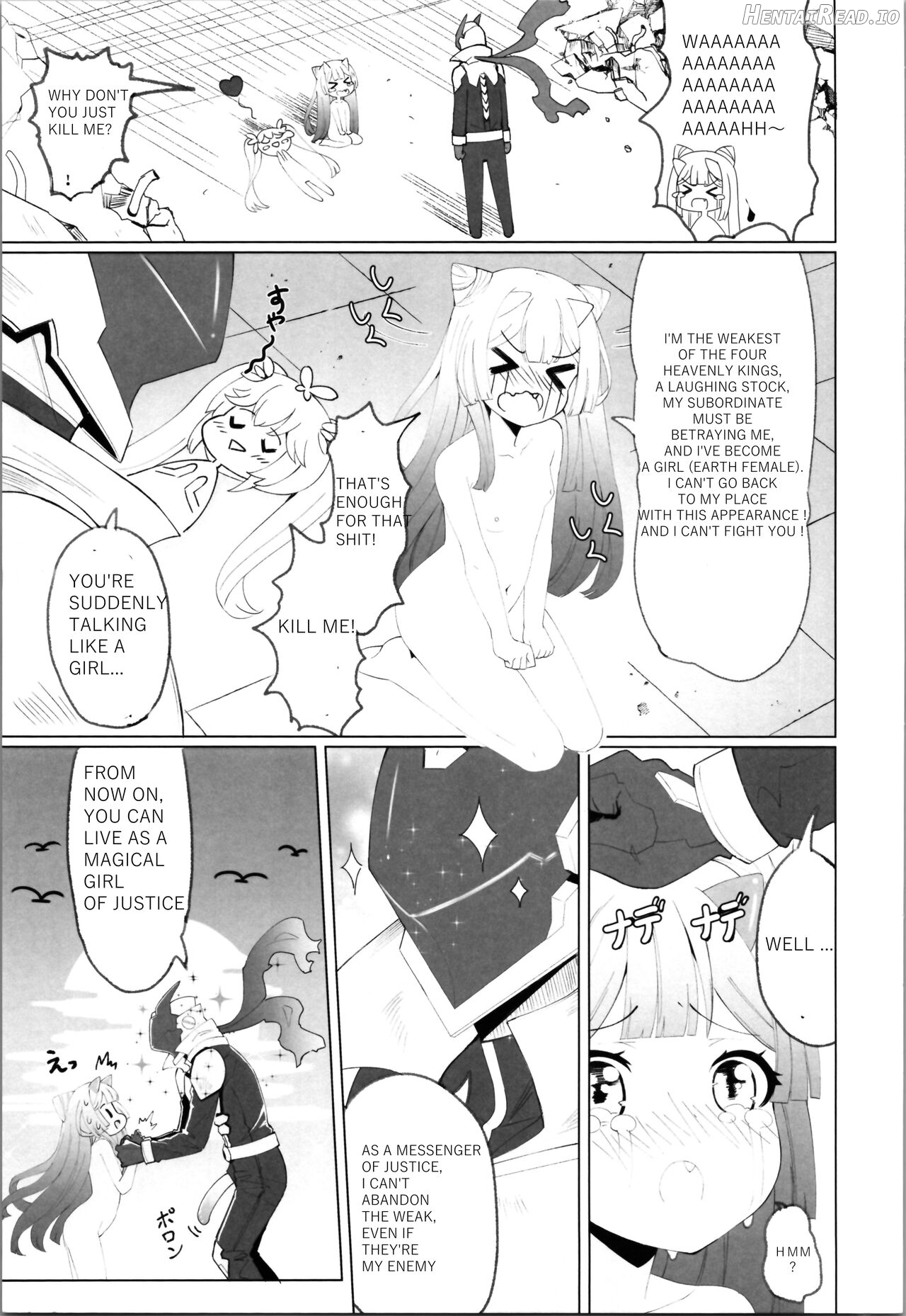 aku no kanbu ♂ wa himitsu heiki no TS-ka de jibaku shimashita ♀ Chapter 1 - page 27