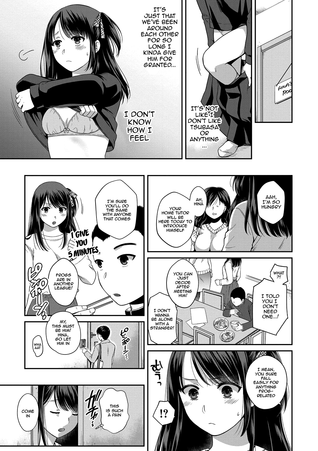 Nisemono Kazoku - Gifu ni Ochite Iku Musume / Daughter Falling Into Stepfather Ch.1 Chapter 3-4 - page 3