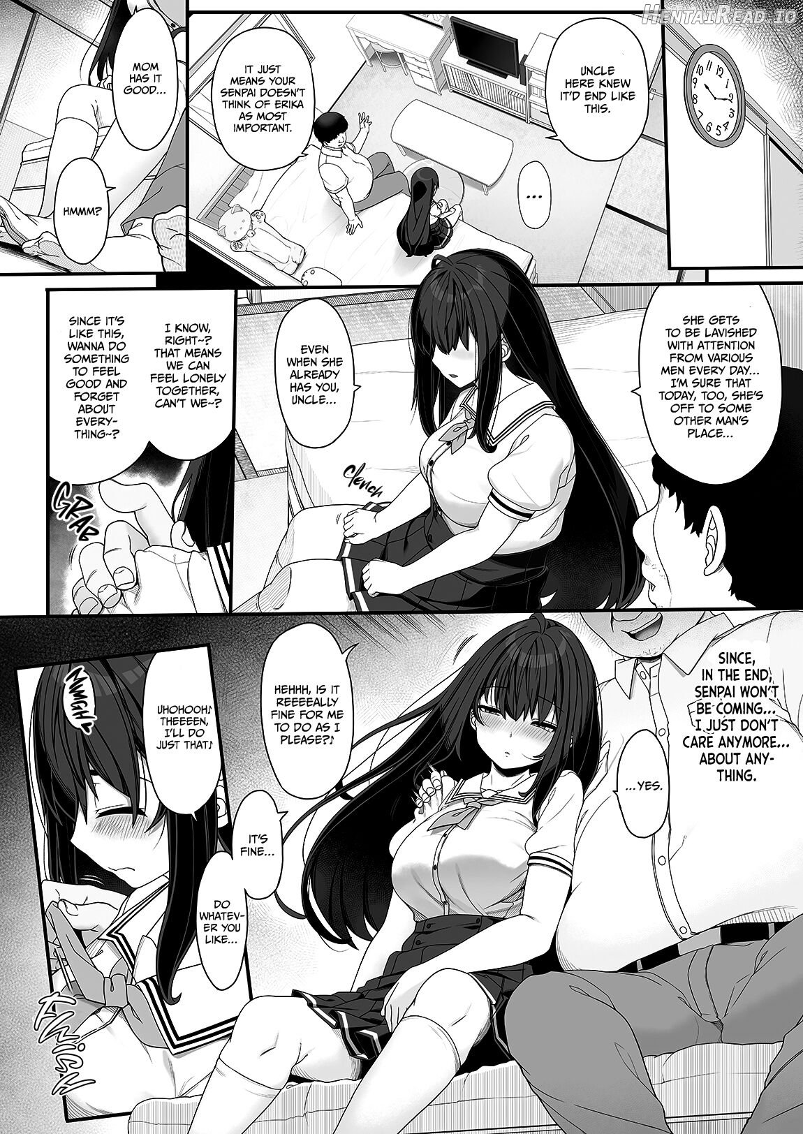 Tanetsuke Ojisan no Hikikomori Raburabu Seikyoiku Chapter 1 - page 9