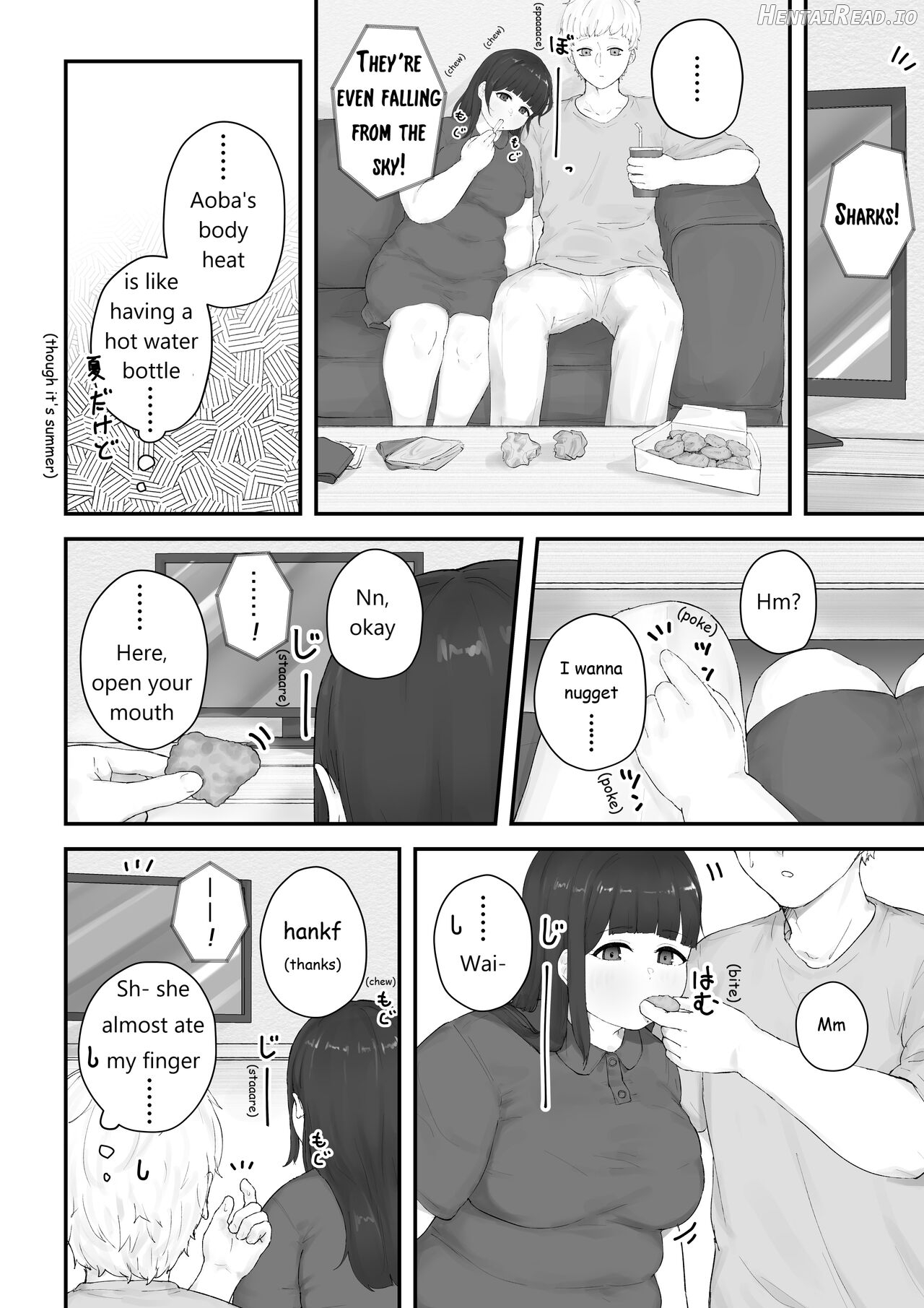 Aoba's Weight Gain Chapter 1 - page 12