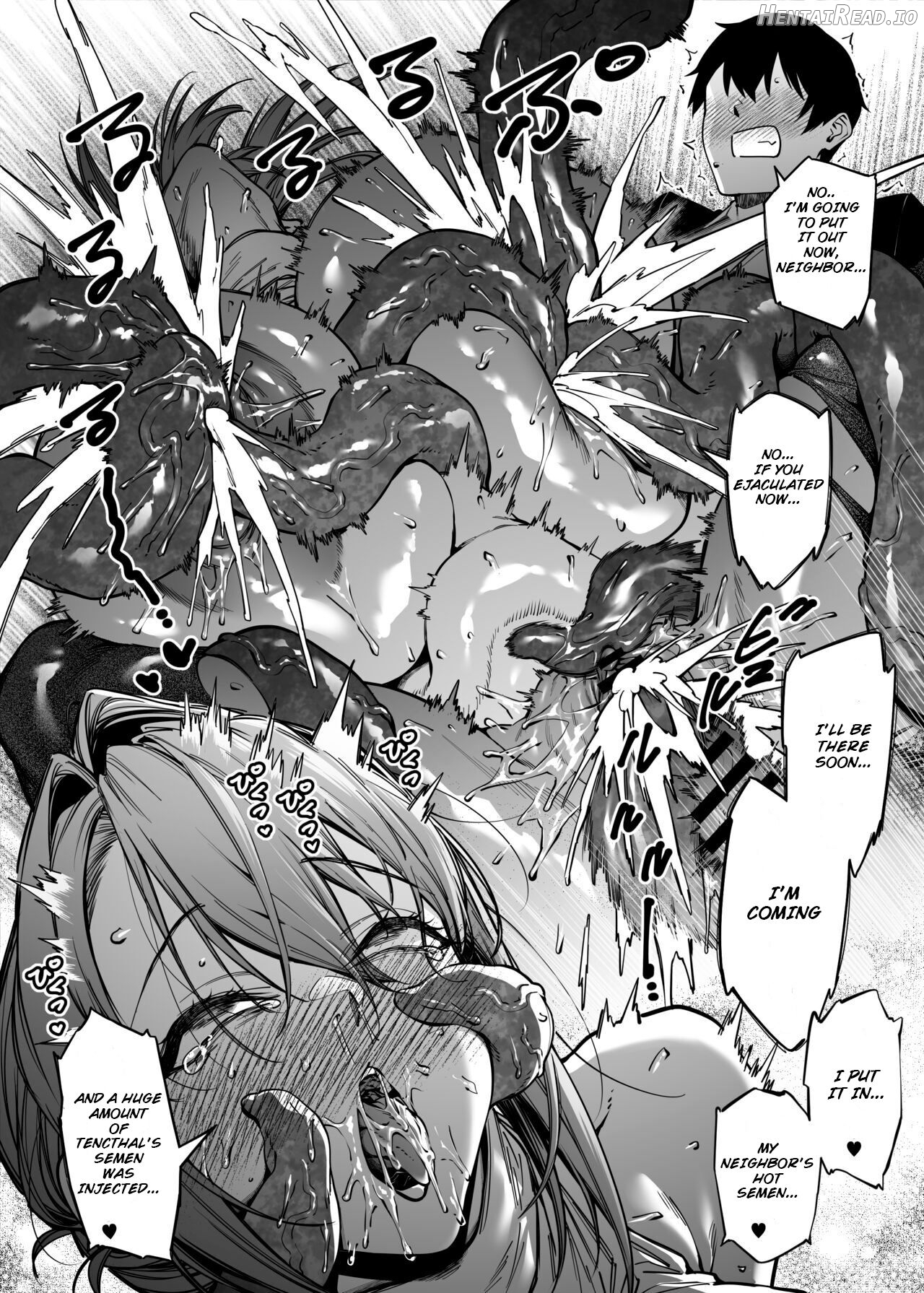 Otonari-san wa Yami Soshiki ni Nikutai Kaizou sareta Moto Seigi Sentai Member deshita 3 Chapter 1 - page 23