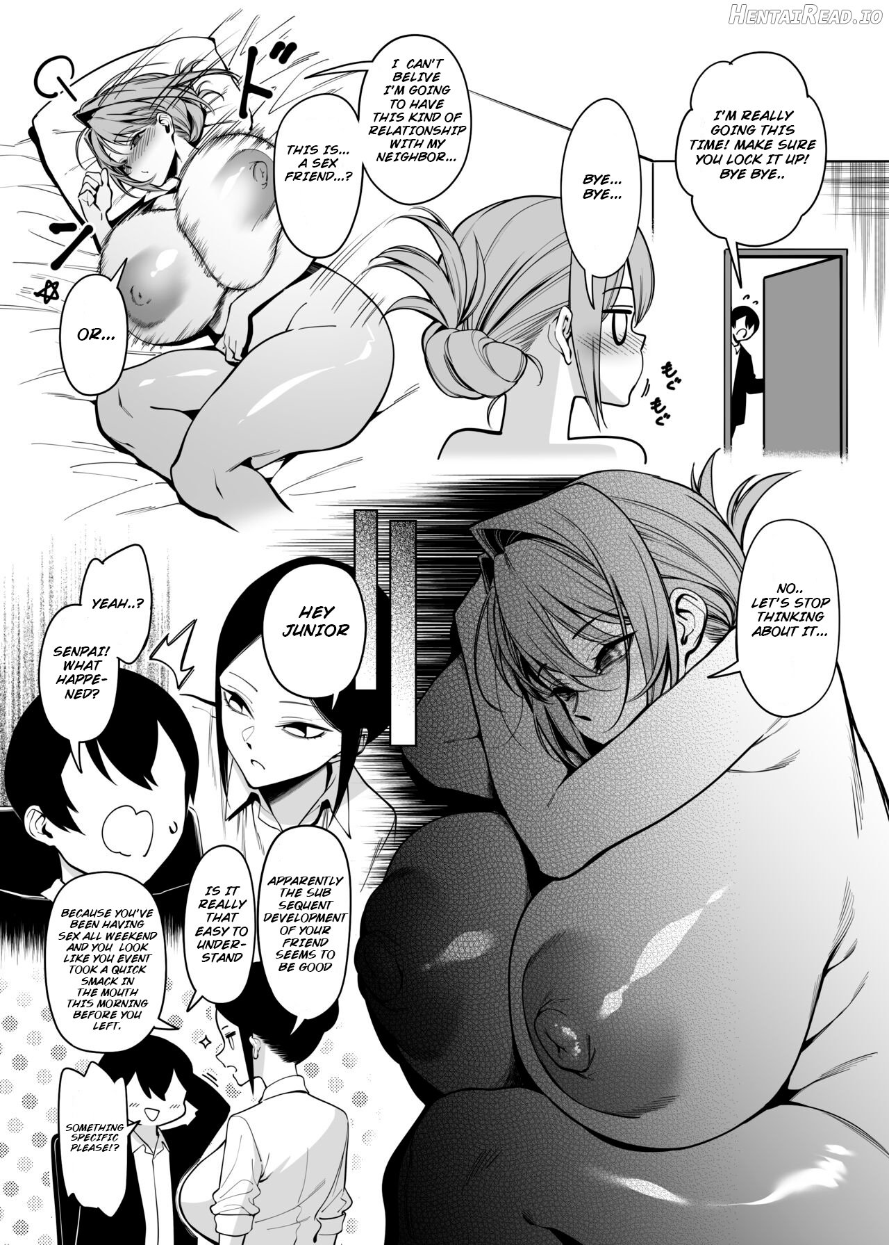 Otonari-san wa Yami Soshiki ni Nikutai Kaizou sareta Moto Seigi Sentai Member deshita 3 Chapter 1 - page 6