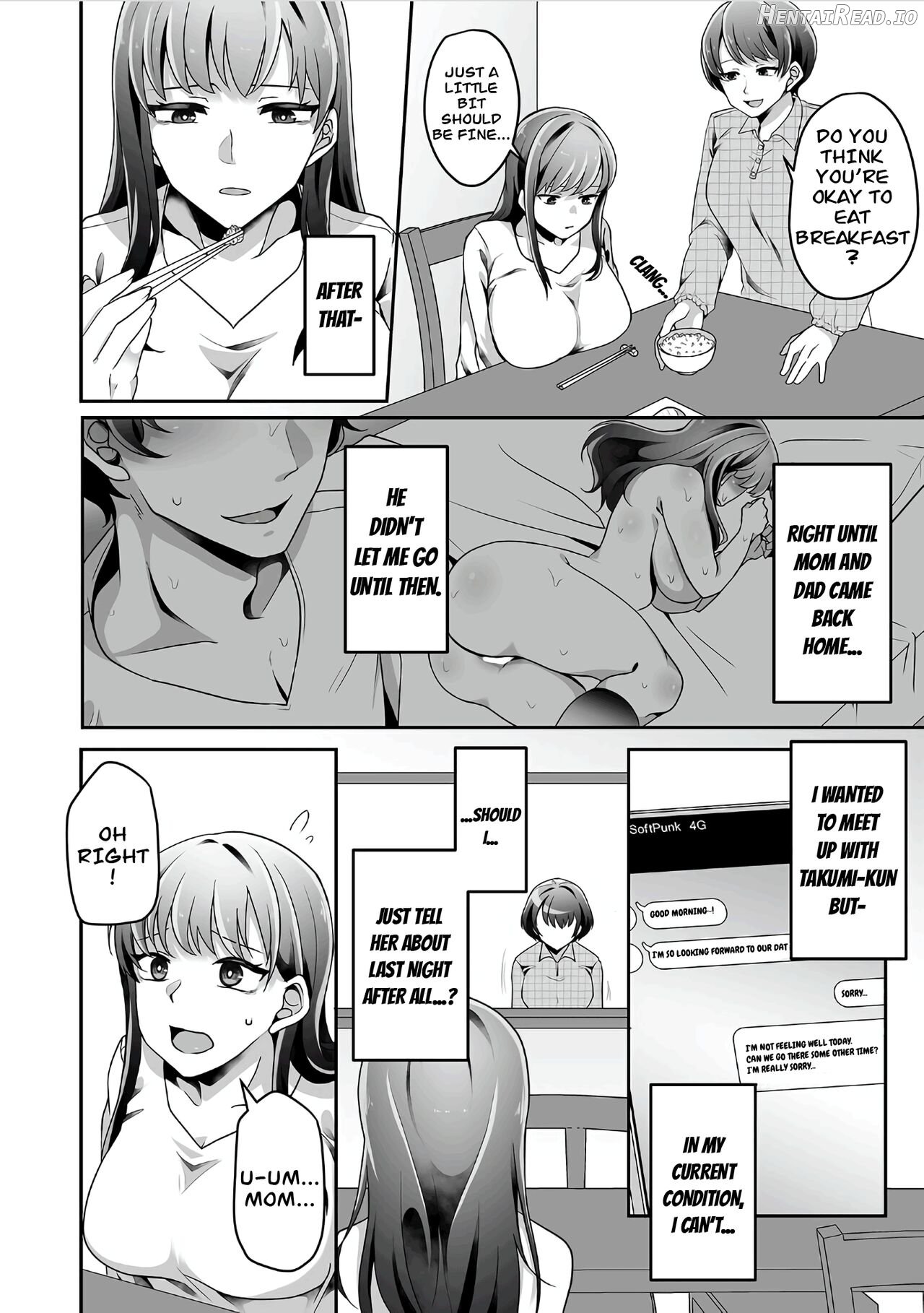 Haha ga Saikon shitara Gikei ga Chou Kuzu na Motokare datta "Kazoku dakedo Yarasete yo w" Chapter 1 - page 28