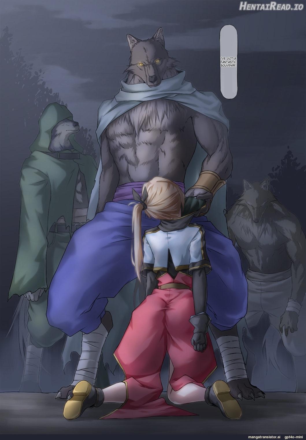 Hardship of a Knightess who Fell Captive to Beastmen Chapter 1 - page 6