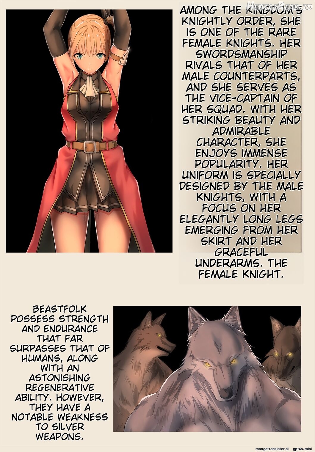 Hardship of a Knightess who Fell Captive to Beastmen Chapter 1 - page 7