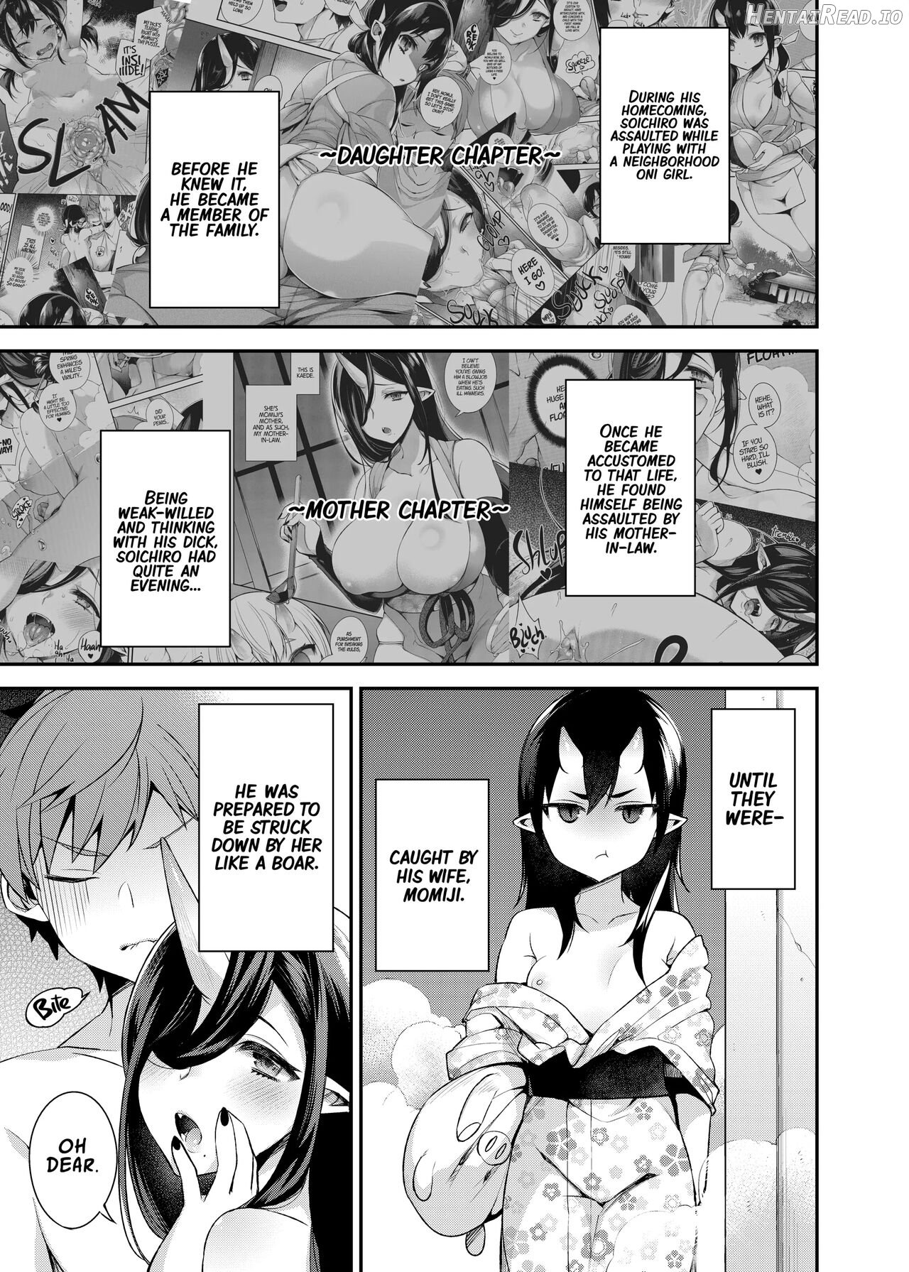 Mating with oni full story Chapter 1 - page 64