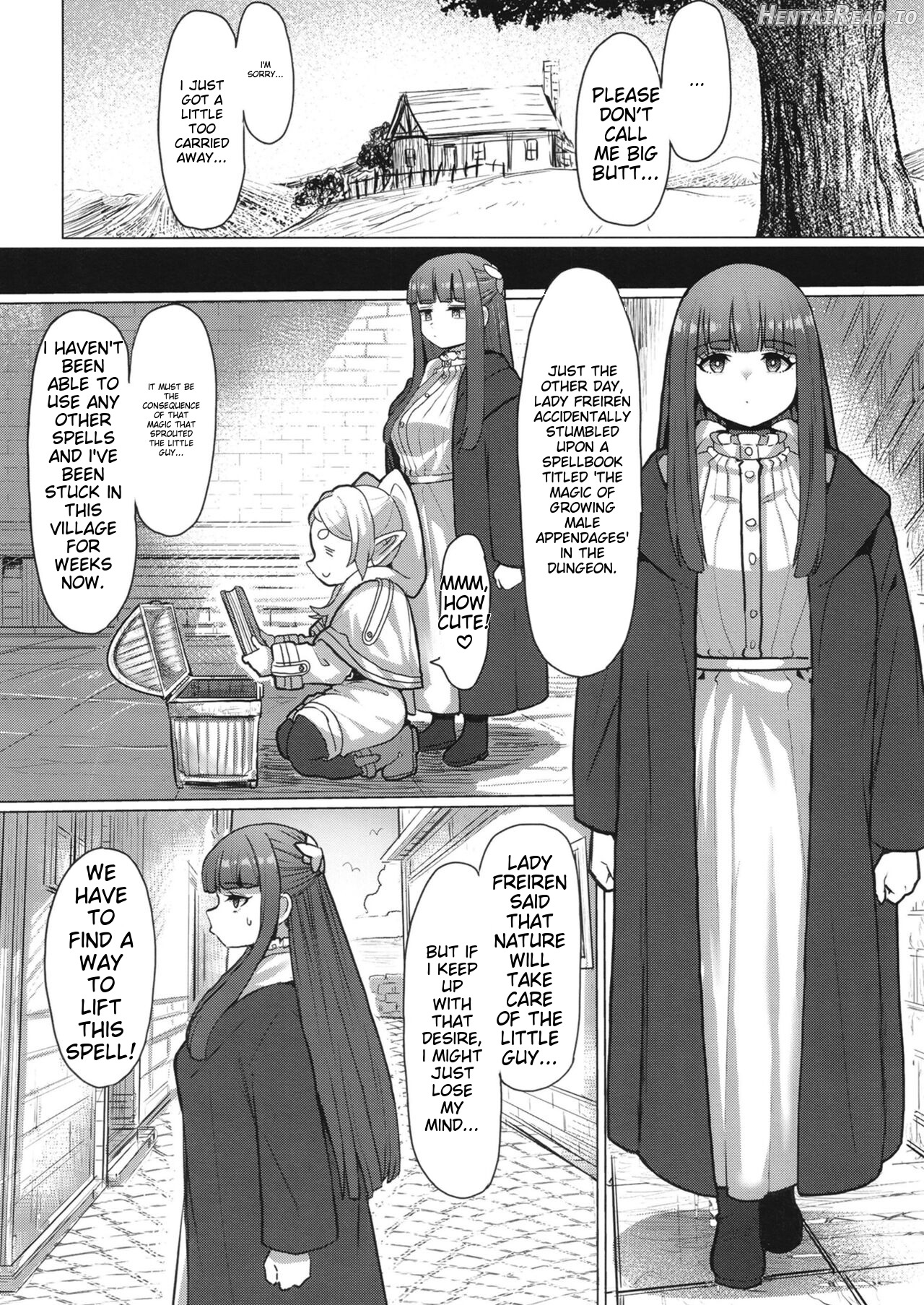 Frieren to Chinchin no Haeru Mahou Chapter 1 - page 9