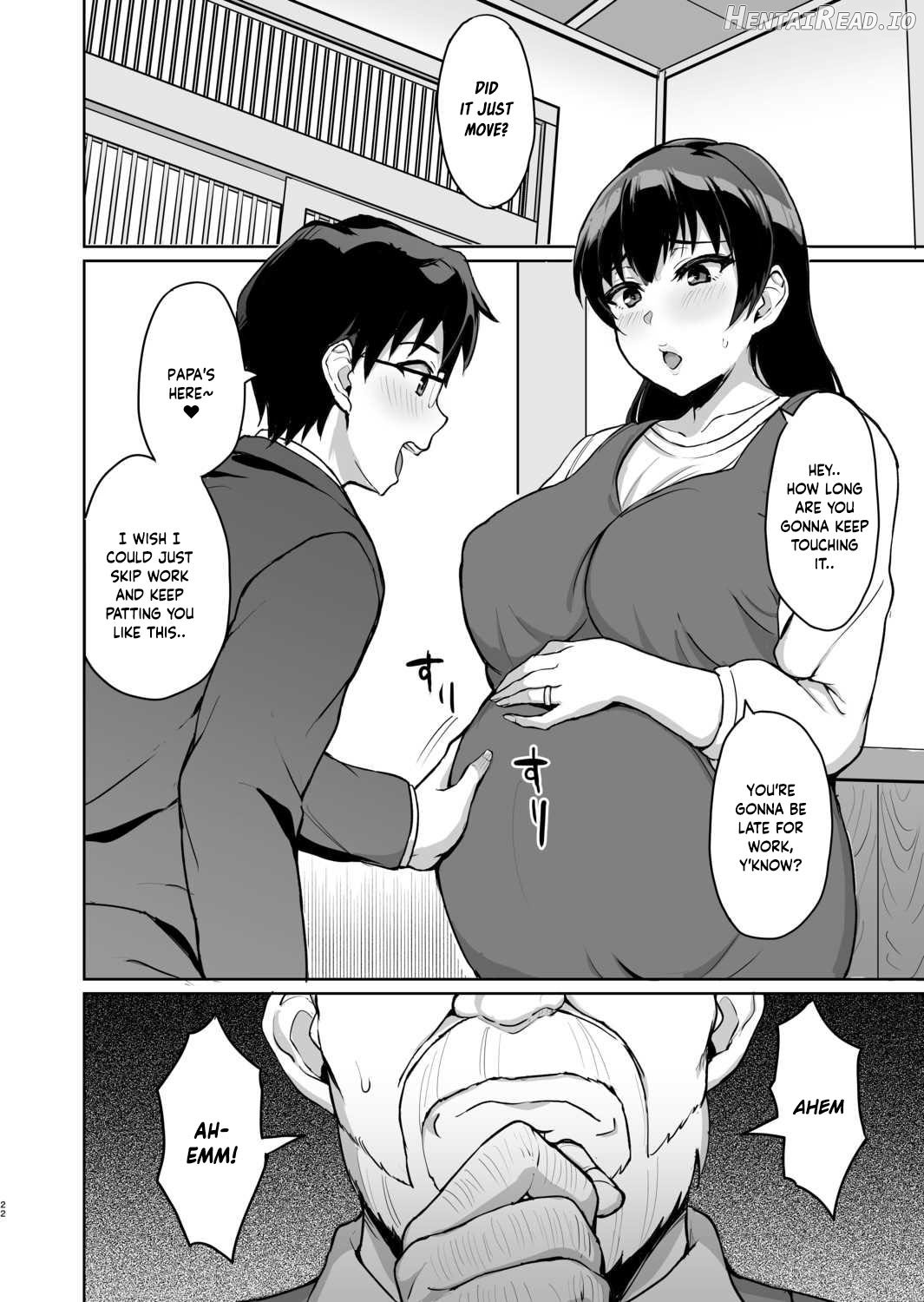 Moto Papakatsu Aite to no Himitsu no SEX ~Gifu Kara no Teishuku Shiken~ Chapter 1 - page 23