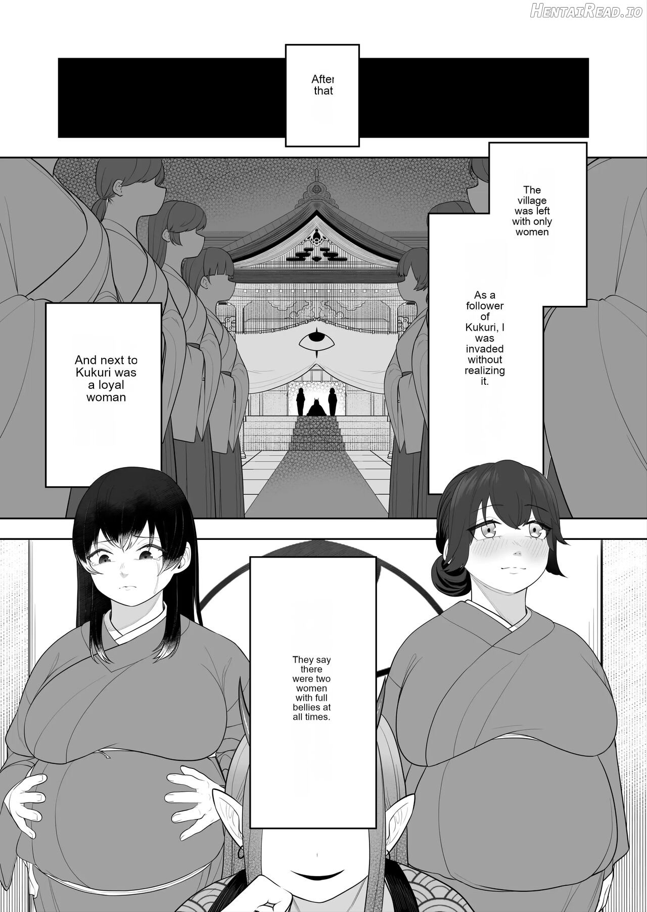 A story about breaking the seal on a shrine and becoming a servant of an evil god. Chapter 1 - page 42