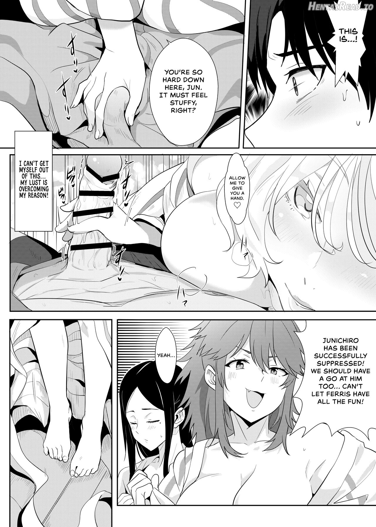 Going On A Hotspring Trip With Tomos Mom And Her Friends! Chapter 1 - page 8