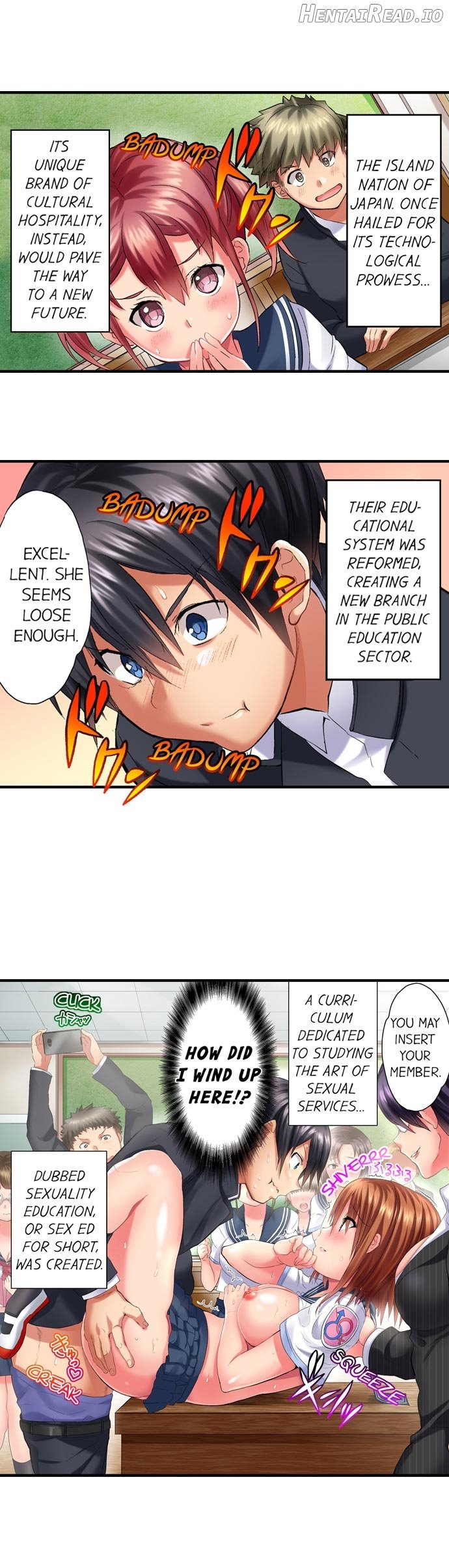 Welcome To Open Sex Class: Class 1-H’s Sex Workshop Chapter 1 - page 3