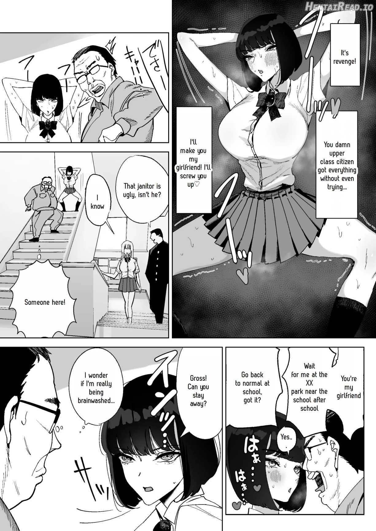 Young Lady Hypnosis ~ A creepy old man completely dominates an S-class young lady with a trash personality ~ Chapter 1 - page 9