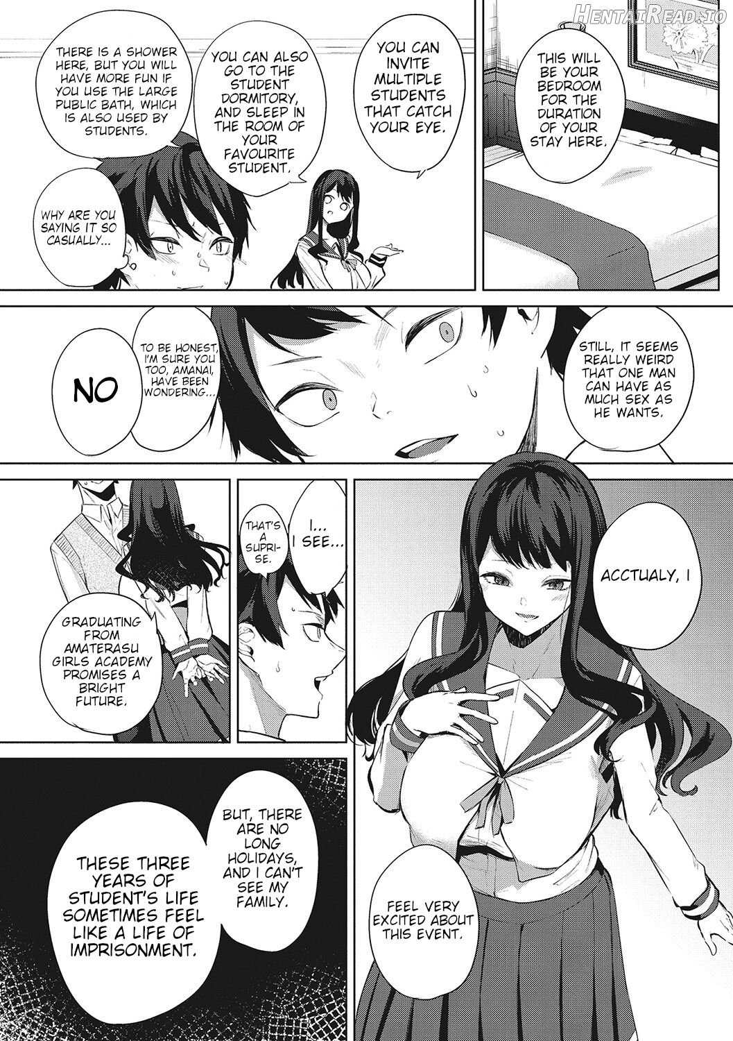 Amaterasu Jogakuin Bunkasai Ch. 1 Chapter 1 - page 6