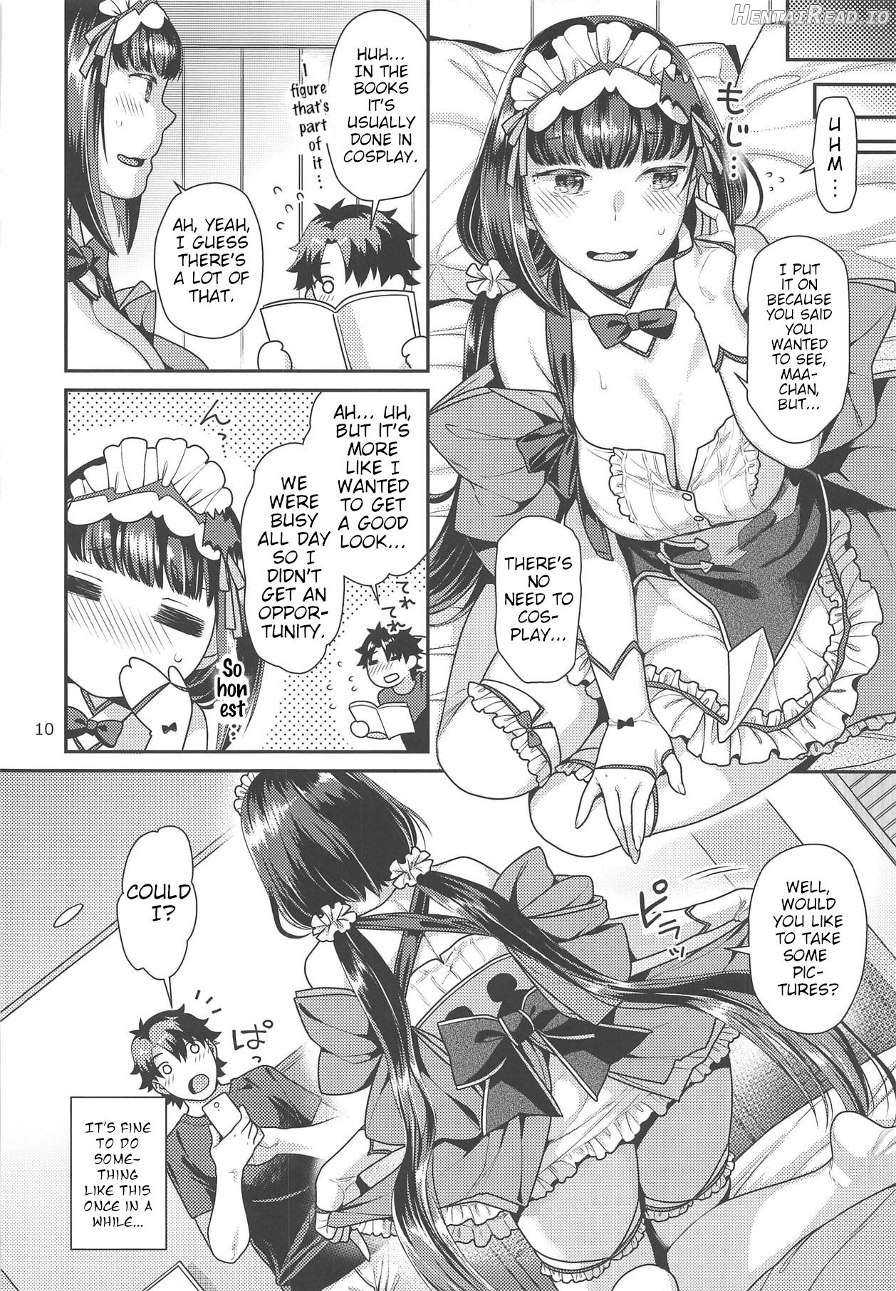 Maid Cos Osakabehime to Off-Pako Suru Hon Chapter 1 - page 9