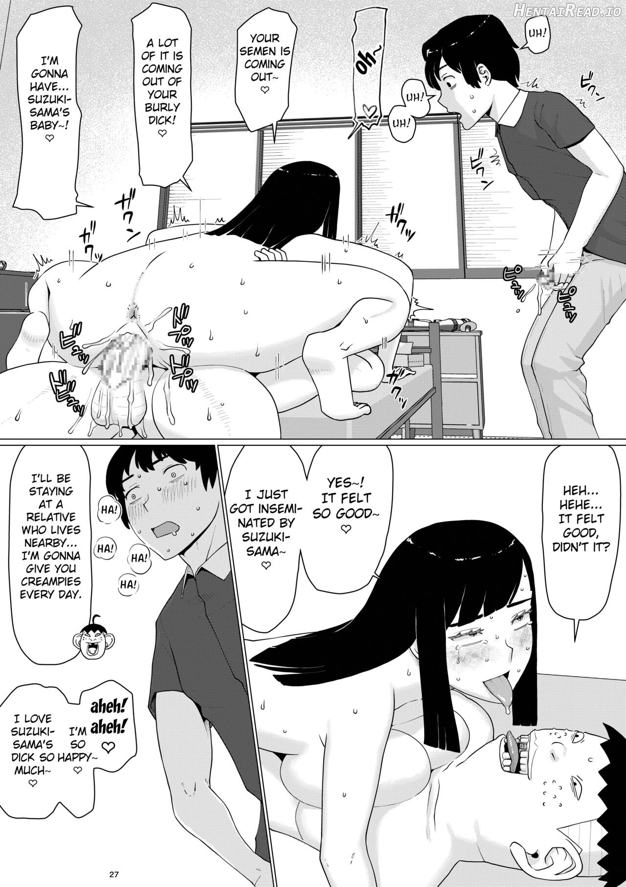 Chieri-san wa Makerarenai! 3 Otto Kounin de Dare no Seishi demo Jusei suru Hentai Benki Dai 3-kan Chapter 1 - page 31