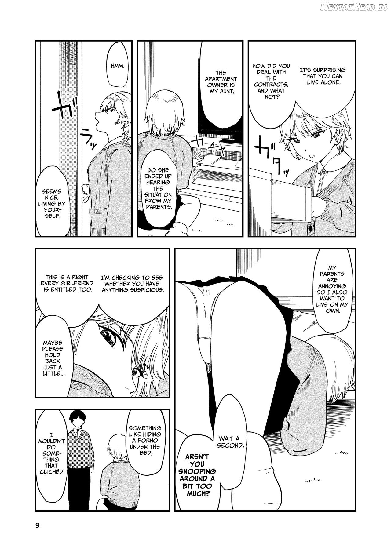 Itsumo Sokkenai no ni Ecchi suru Toki dake "Suki! Sukiii!" tte Naru Kyonyuu Kouhai Gal Chapter 1 - page 9